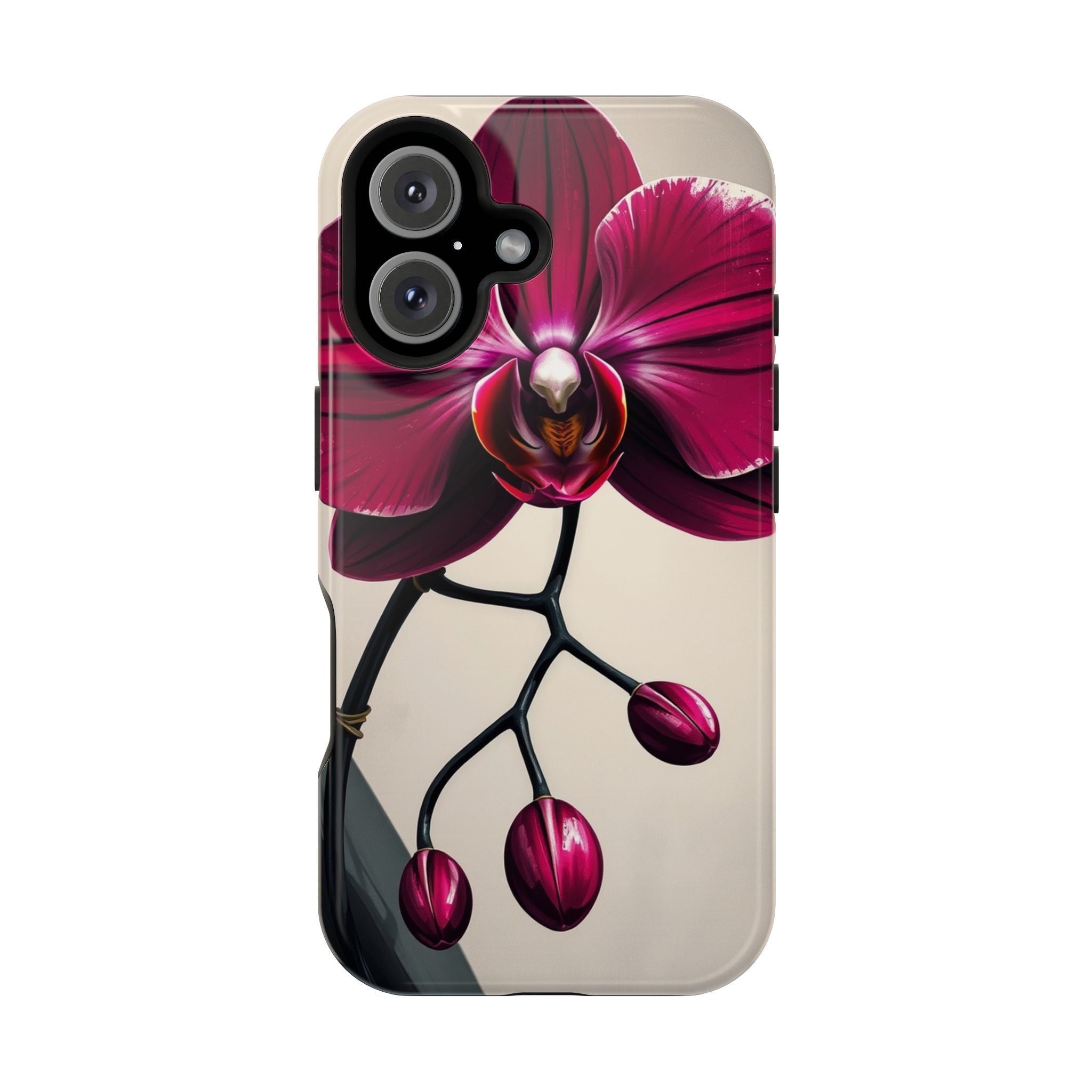 iPhone Orchid Study Enchanted Art Bold Modern Everyday Snap Case · iPhone Case