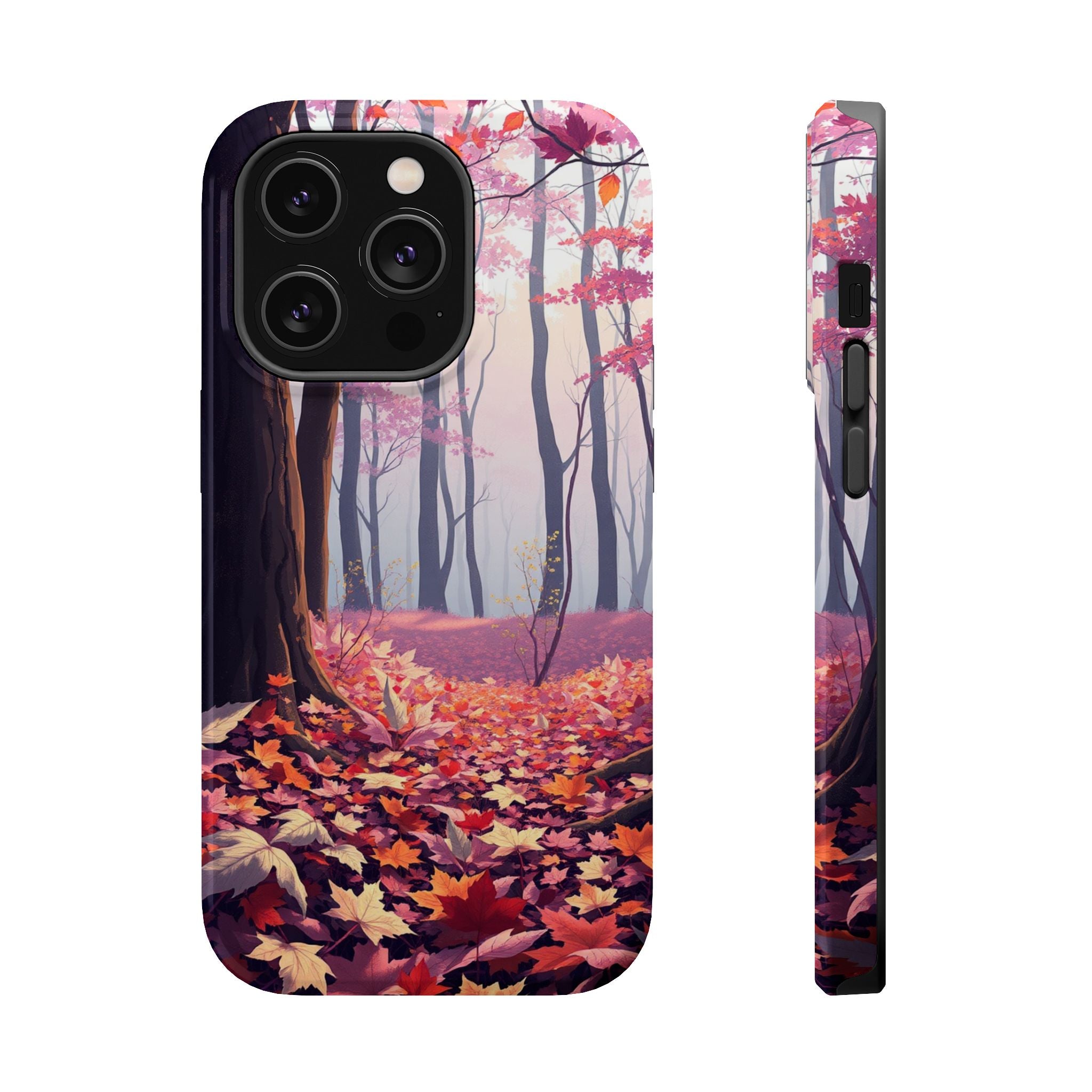iPhone Radiant Autumn Forest Floor Design Slim iPhone 15 Everyday · iPhone Case