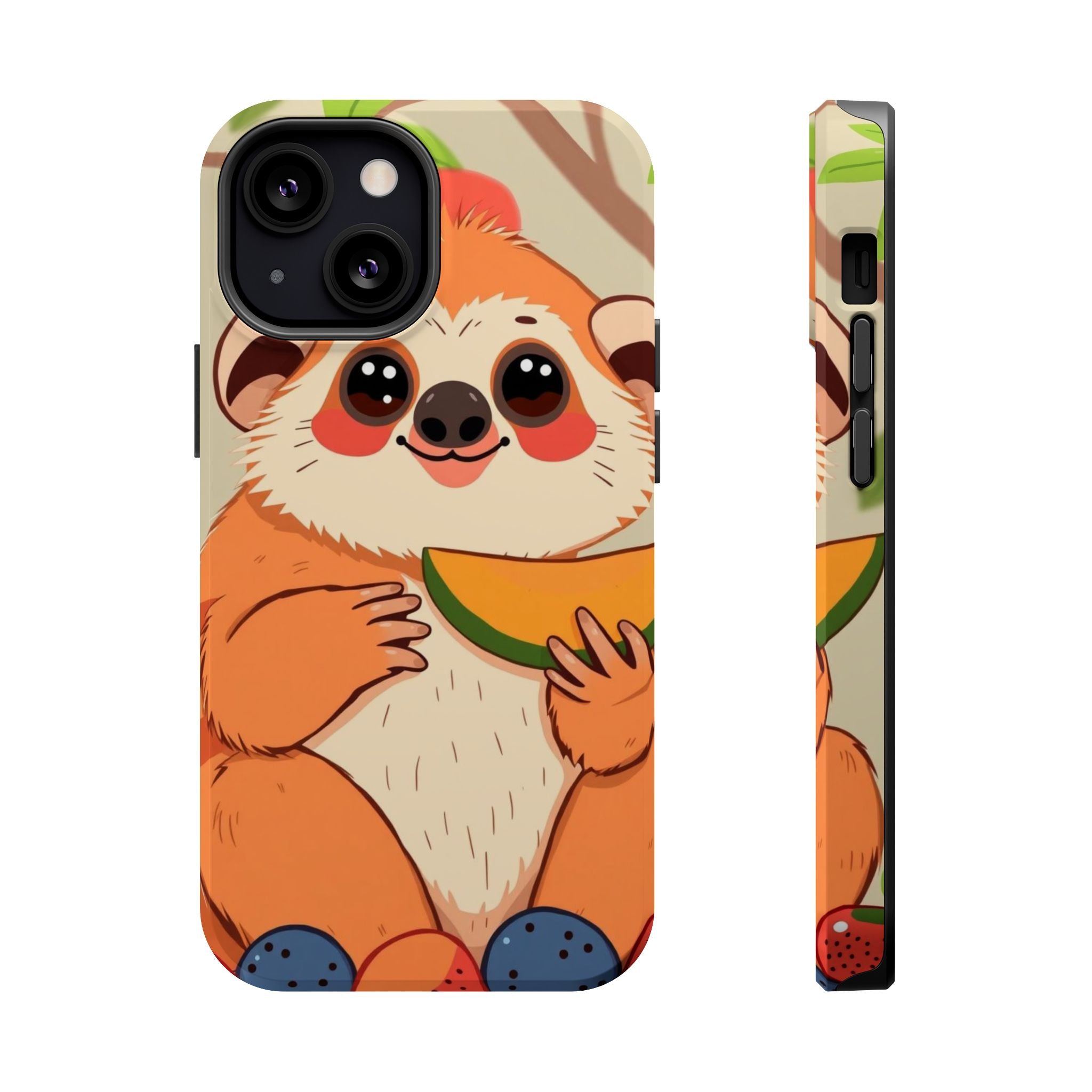 iPhone Slow Loris with Fruit Kids Fun iPhone Phone Case Gift Slim · iPhone Case