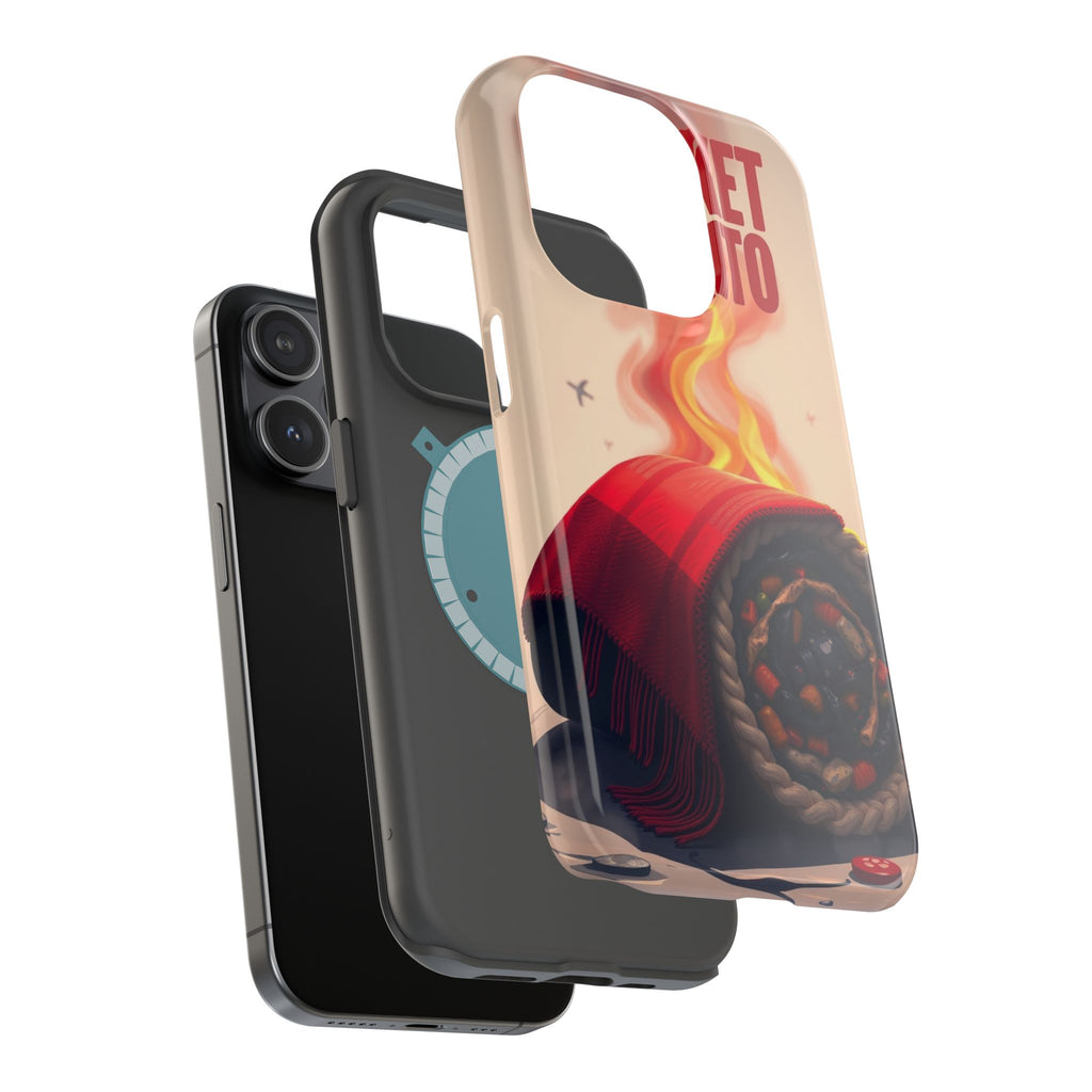 iPhone Serene Blanket Burrito Design Slim Everyday Designer Case · iPhone Case