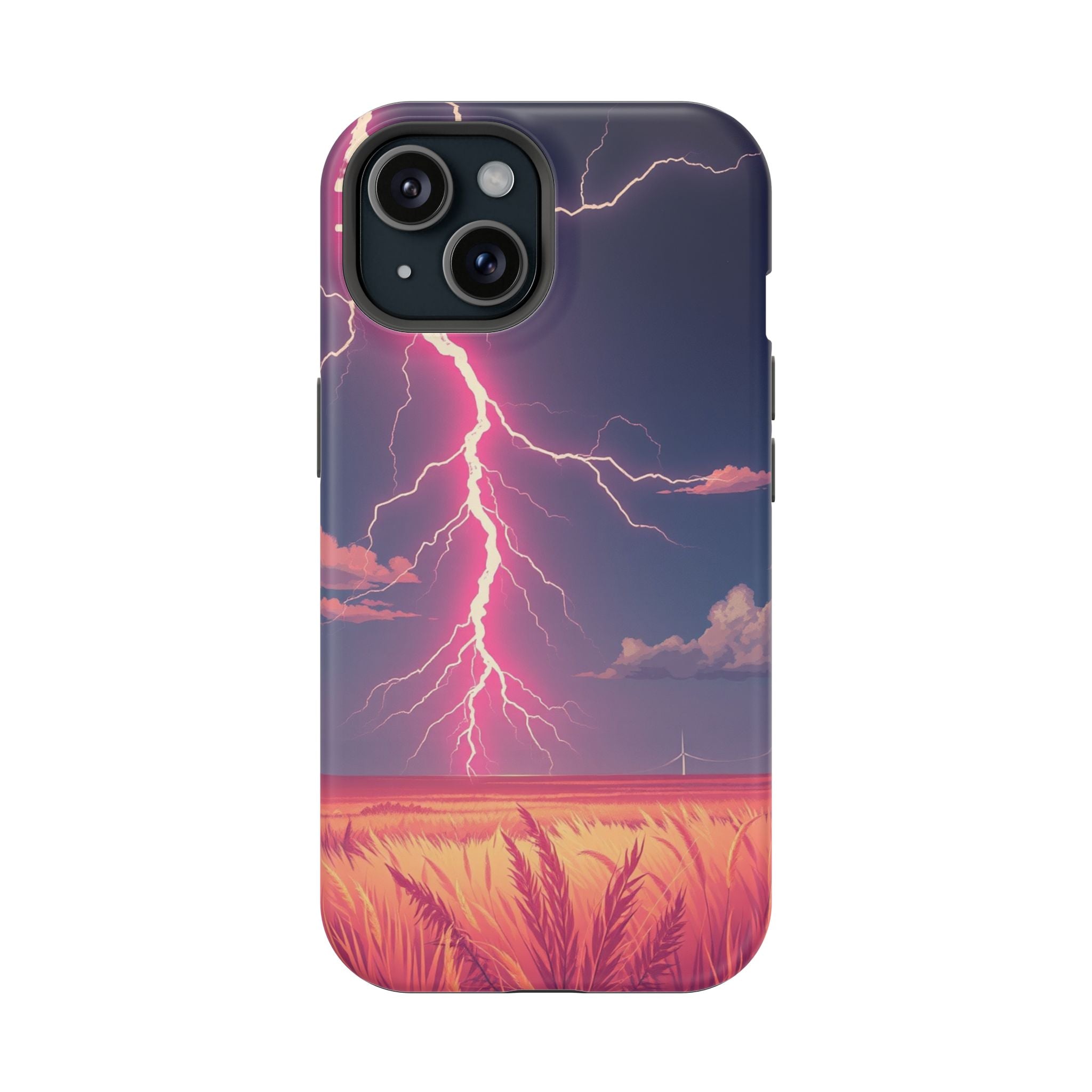 iPhone Rose Pink And Cream Prairie Lightning Slim iPhone Everyday · iPhone Case