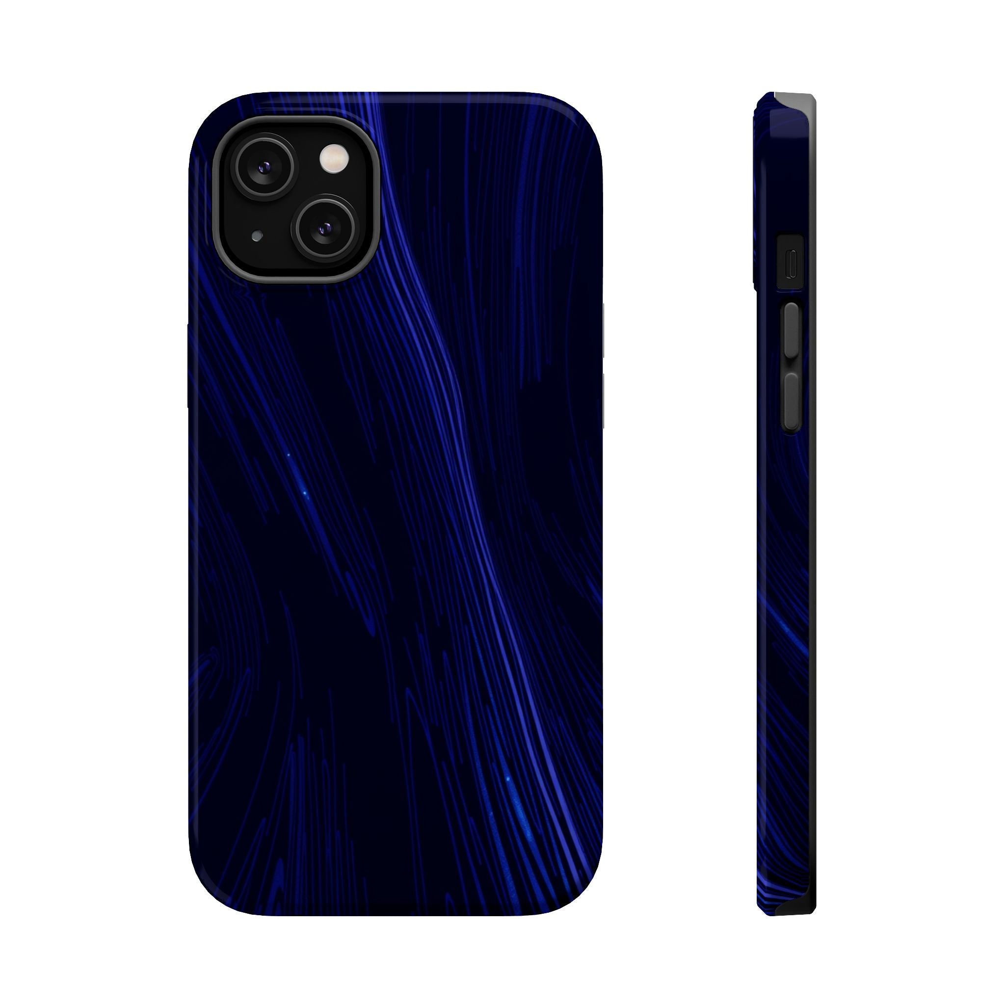 iPhone Interference Pattern Dark Gothic Ink Slim iPhone Everyday · iPhone Case