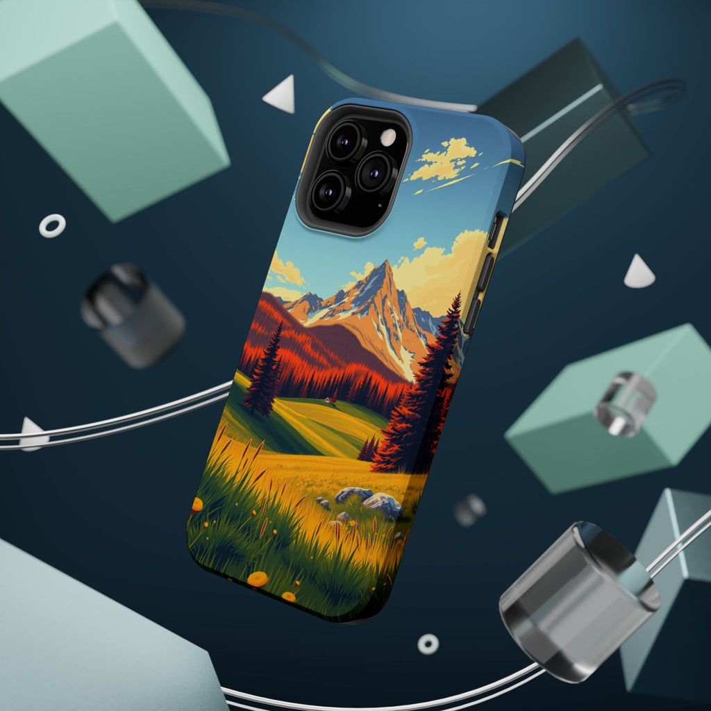 iPhone Radiant Alpine Meadow Design Slim Everyday Designer Case · iPhone Case