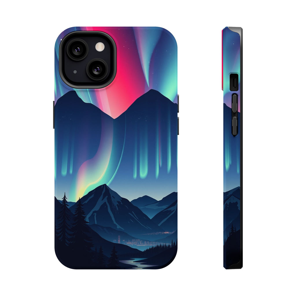 iPhone Dreamy Northern Lights Design Slim Everyday Designer Case · iPhone Case
