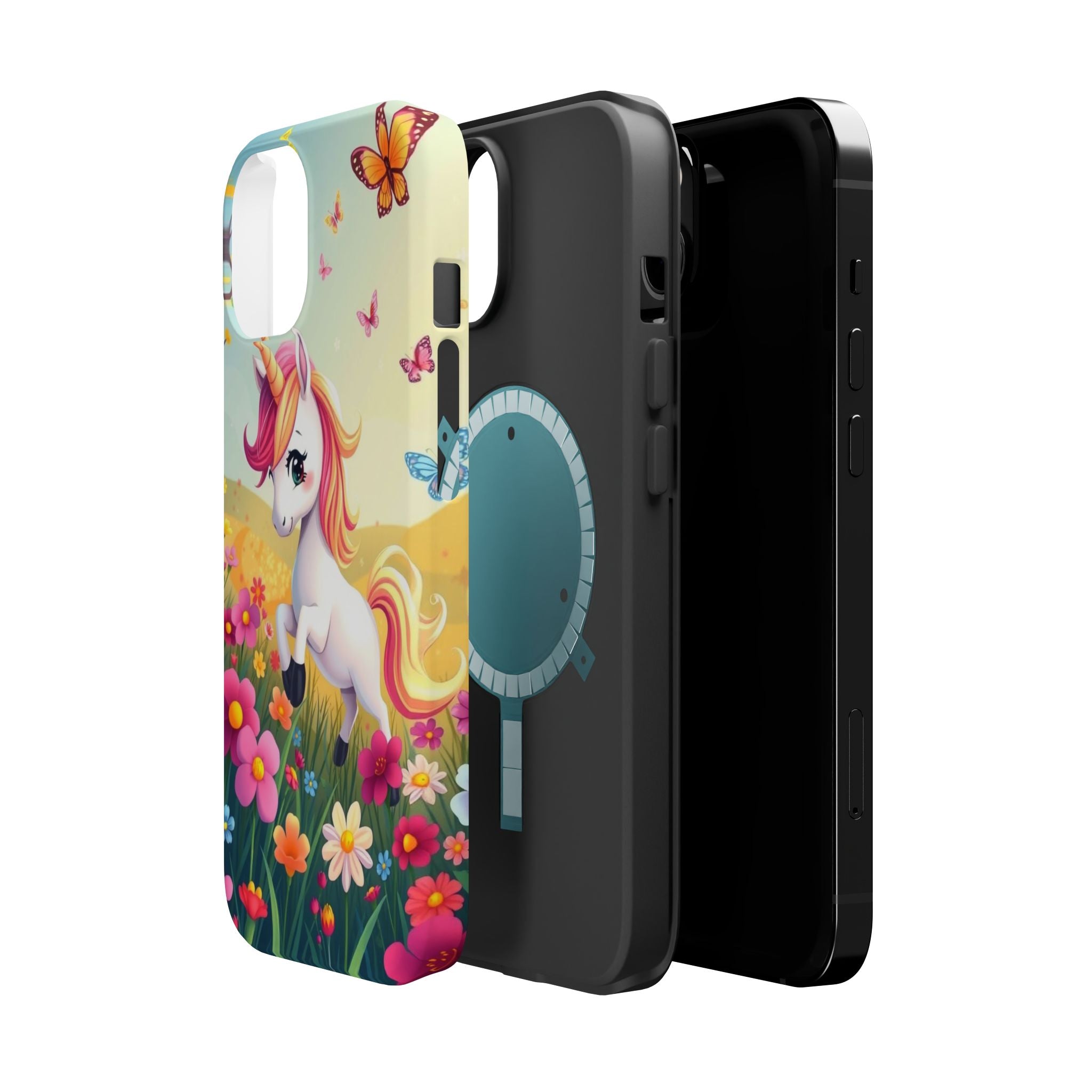 iPhone Magical Meadow Unicorn Kids Fun iPhone Phone Case Gift Slim · iPhone Case