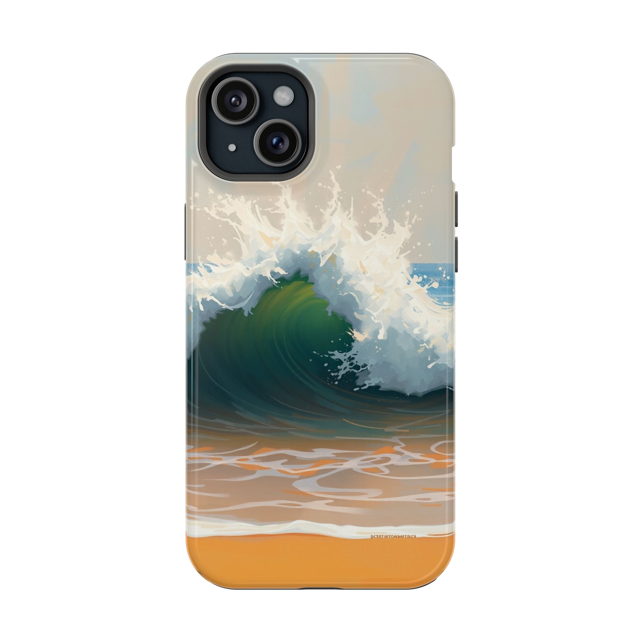 iPhone Radiant Ocean Wave Crash Design Slim Everyday Designer Case · iPhone Case