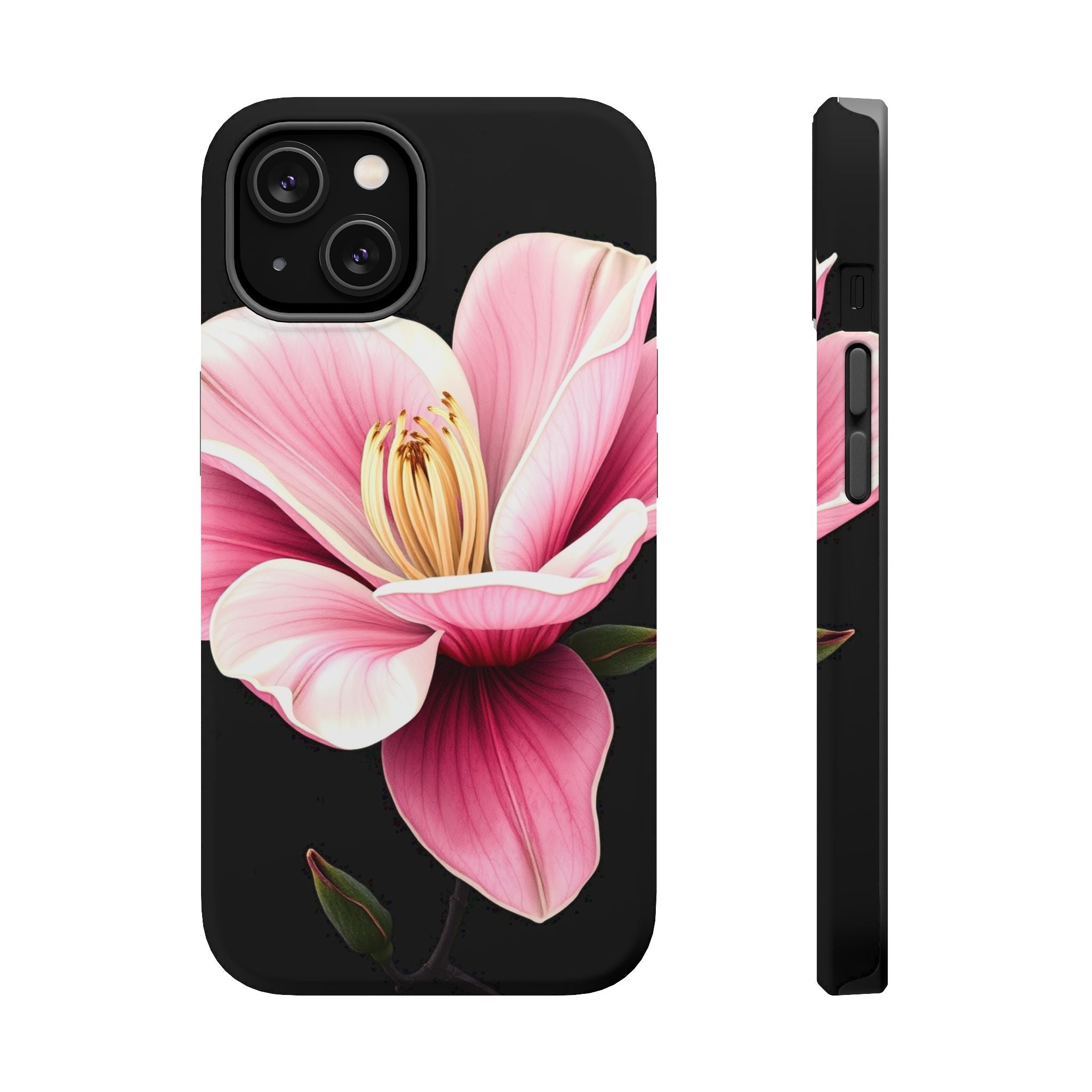 iPhone Magnolia Dream Dark Gothic Ink Slim Everyday Designer Case · iPhone Case