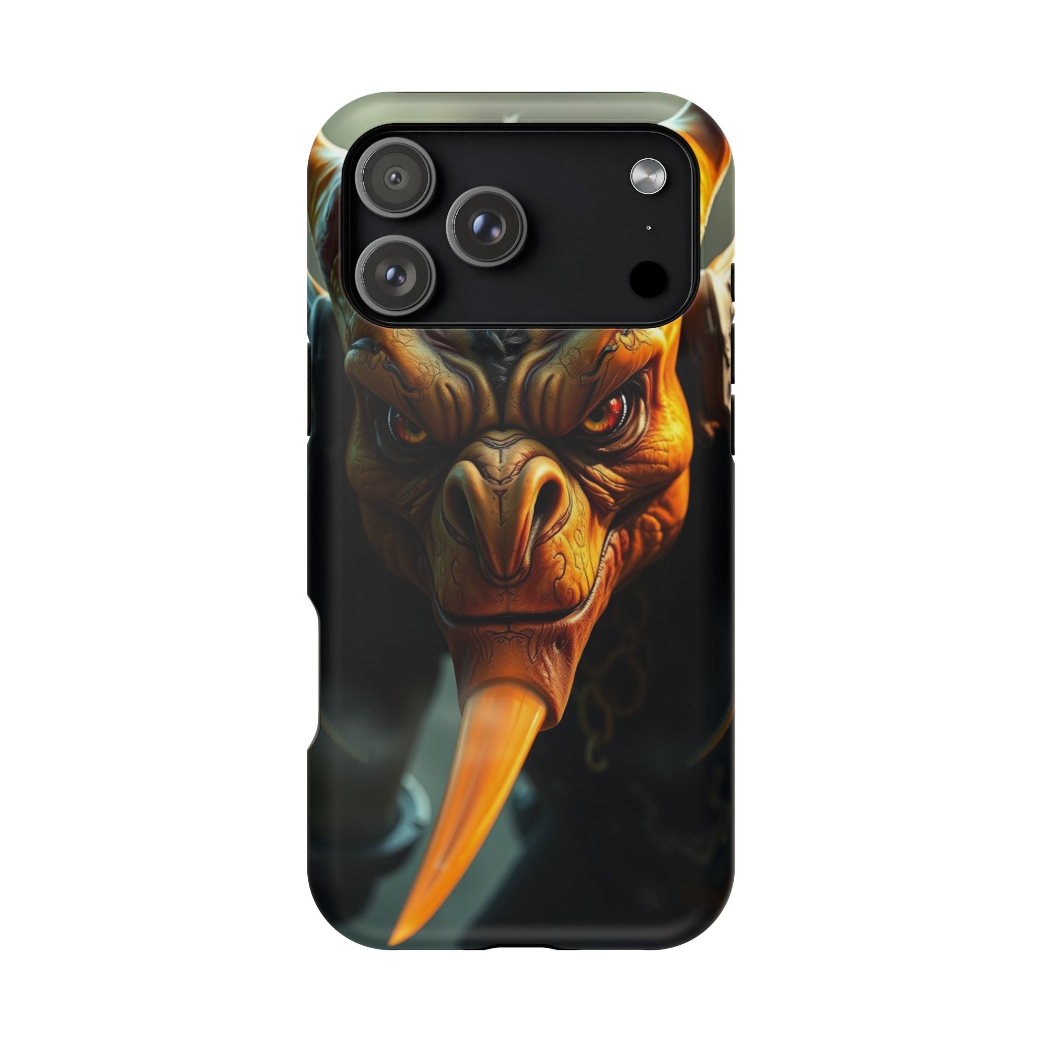 iPhone Mustard And Rust Goblin Mode Activated Slim Everyday Designer Case · iPho