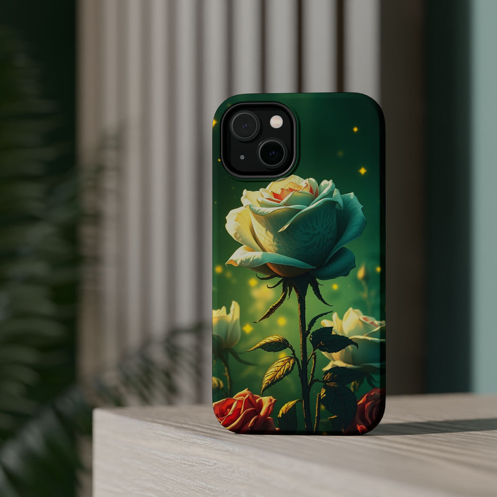 iPhone Earthy Rose Garden Design Bold Modern Everyday Snap Case · iPhone Case