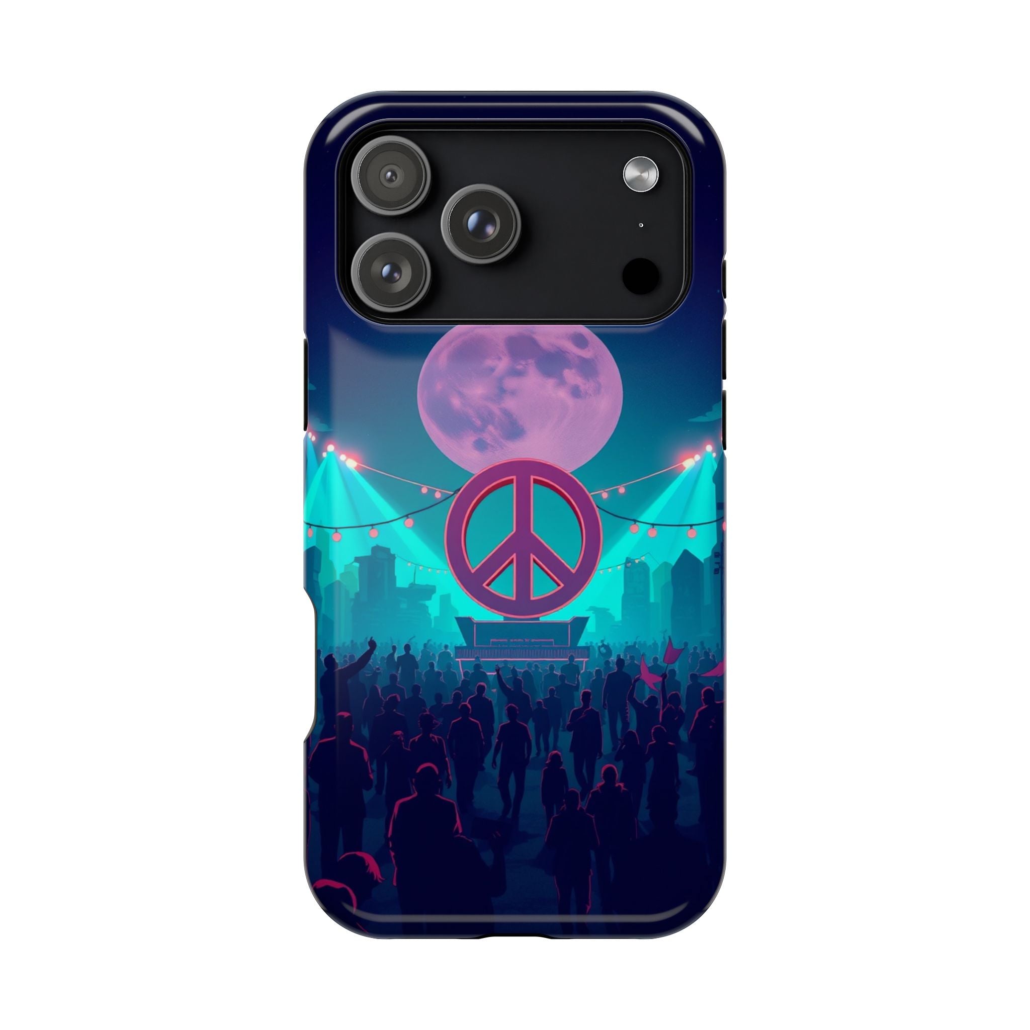 iPhone Woodstock Peace Mystic Art Bold Modern Everyday Snap Case · iPhone Case