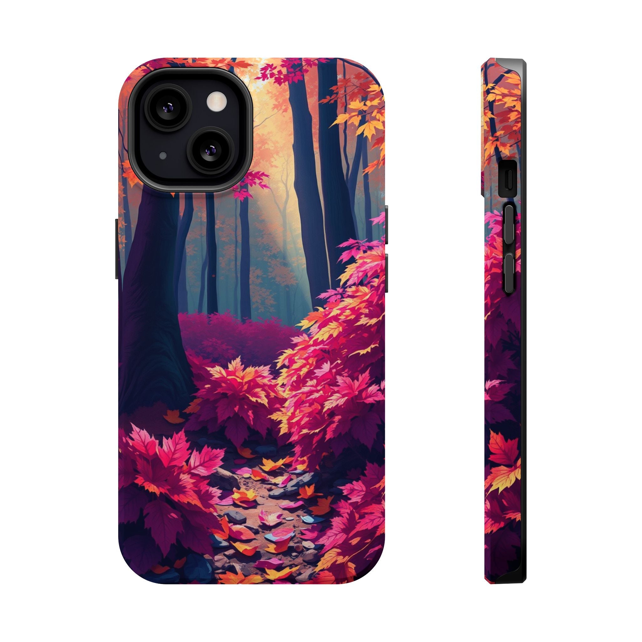 iPhone Earthy Autumn Forest Floor Design Slim Everyday iPhone Designer · iPhone