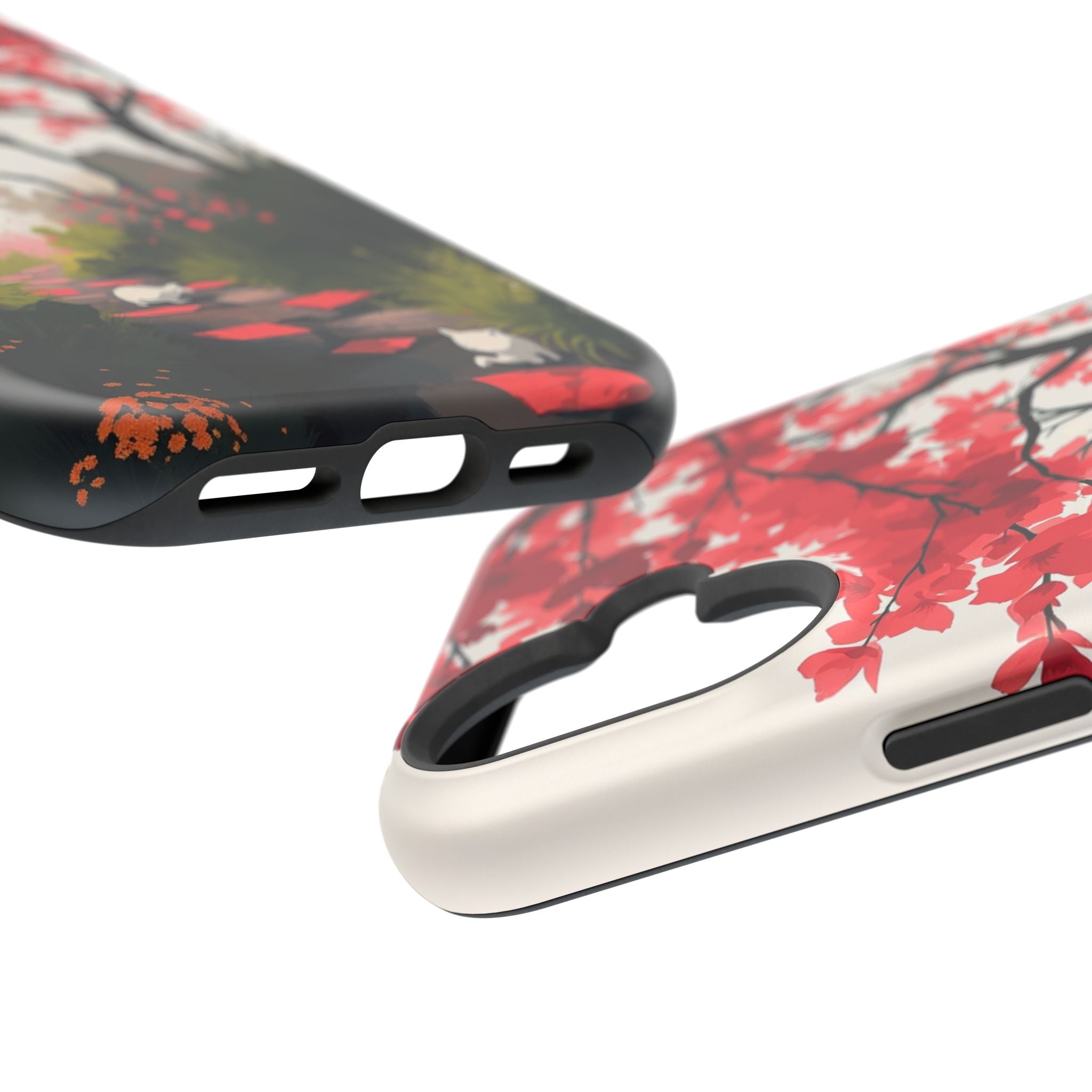iPhone Blossom Trail Oil Painting Impressionist Soft iPhone Finish · iPhone Case