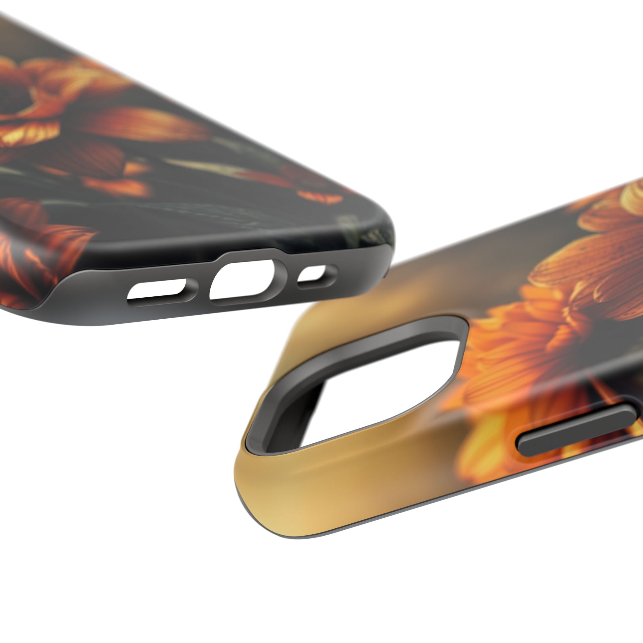 iPhone Radiant Floral Ombre Design Bold Modern Everyday Snap Case · iPhone Case