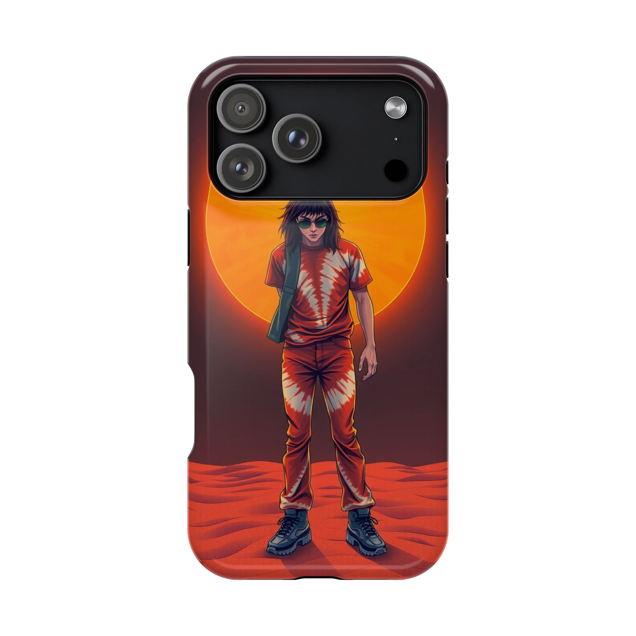 iPhone Tie-Dye 60s Enchanted Art Bold Modern Everyday Snap Case · iPhone Case