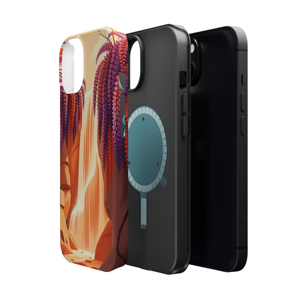 iPhone Wisteria Cascade Grunge Distressed Slim iPhone Everyday Designer · iPhone