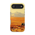 iPhone Mustard And Rust Tundra Expanse Slim Everyday Designer Case · iPhone Case