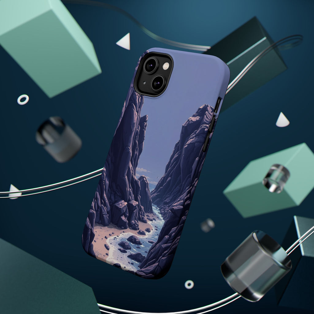 iPhone Rocky Coastline Mystic Art Bold Modern Everyday Snap Case · iPhone Case