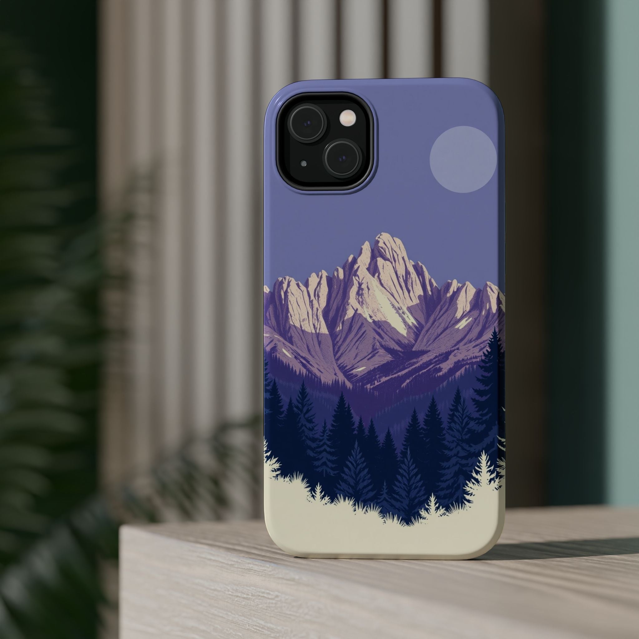 iPhone Pine Ridge Serene Design Slim Everyday Designer Case · iPhone Case