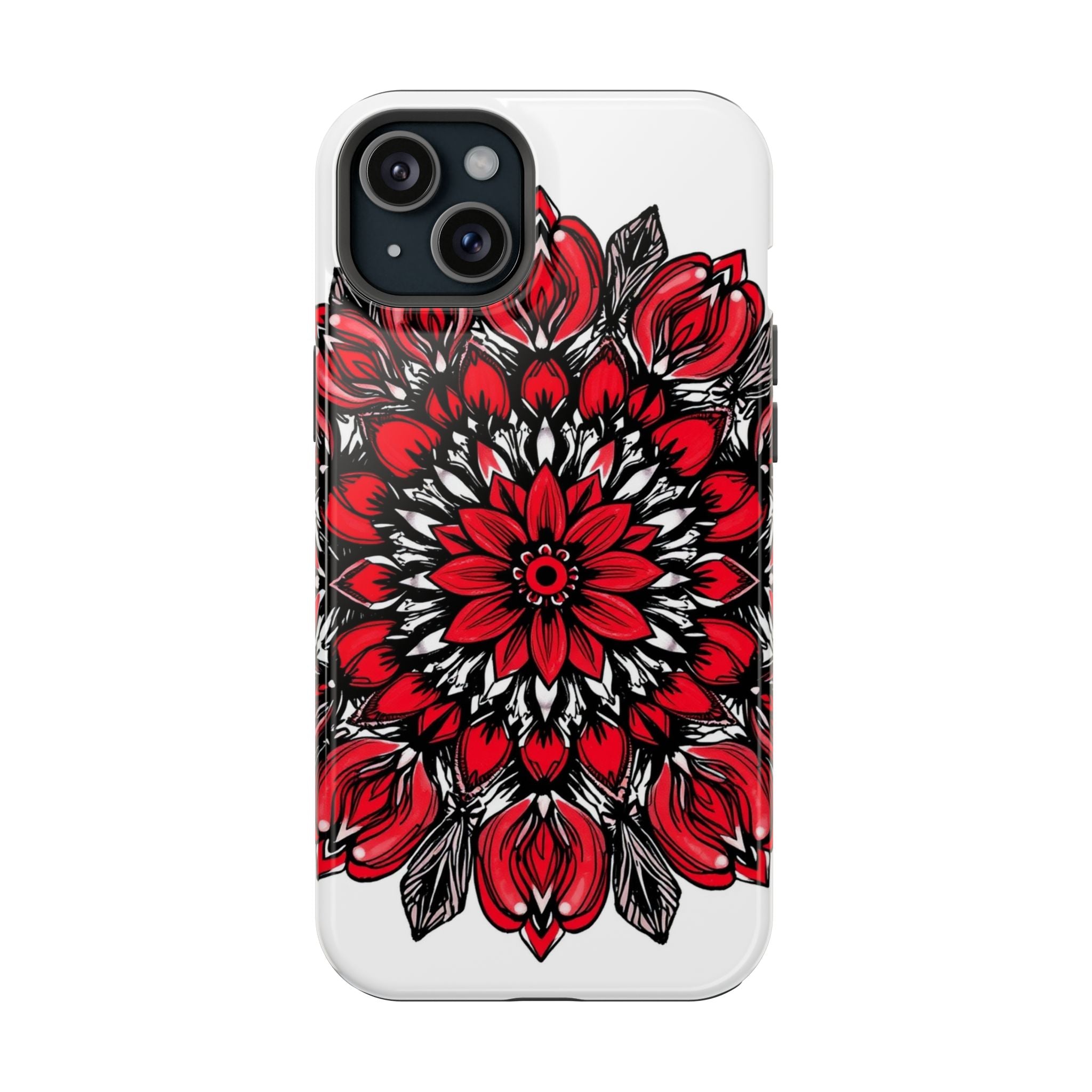 iPhone Floral Mandala Hand-Drawn Sketch Slim Everyday iPhone Designer · iPhone C