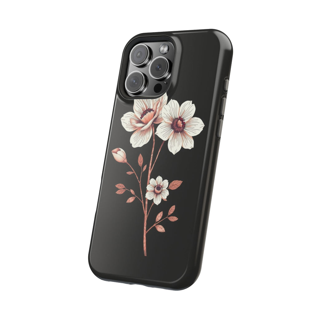 iPhone Serene Vintage Botanical Print Design Slim iPhone Everyday · iPhone Case