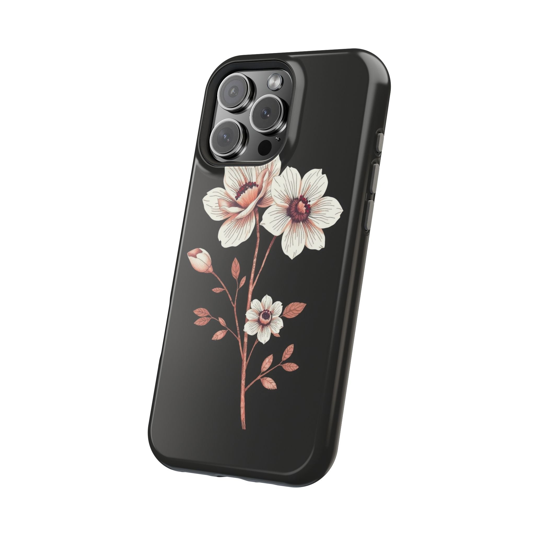 iPhone Serene Vintage Botanical Print Design Slim iPhone Everyday · iPhone Case