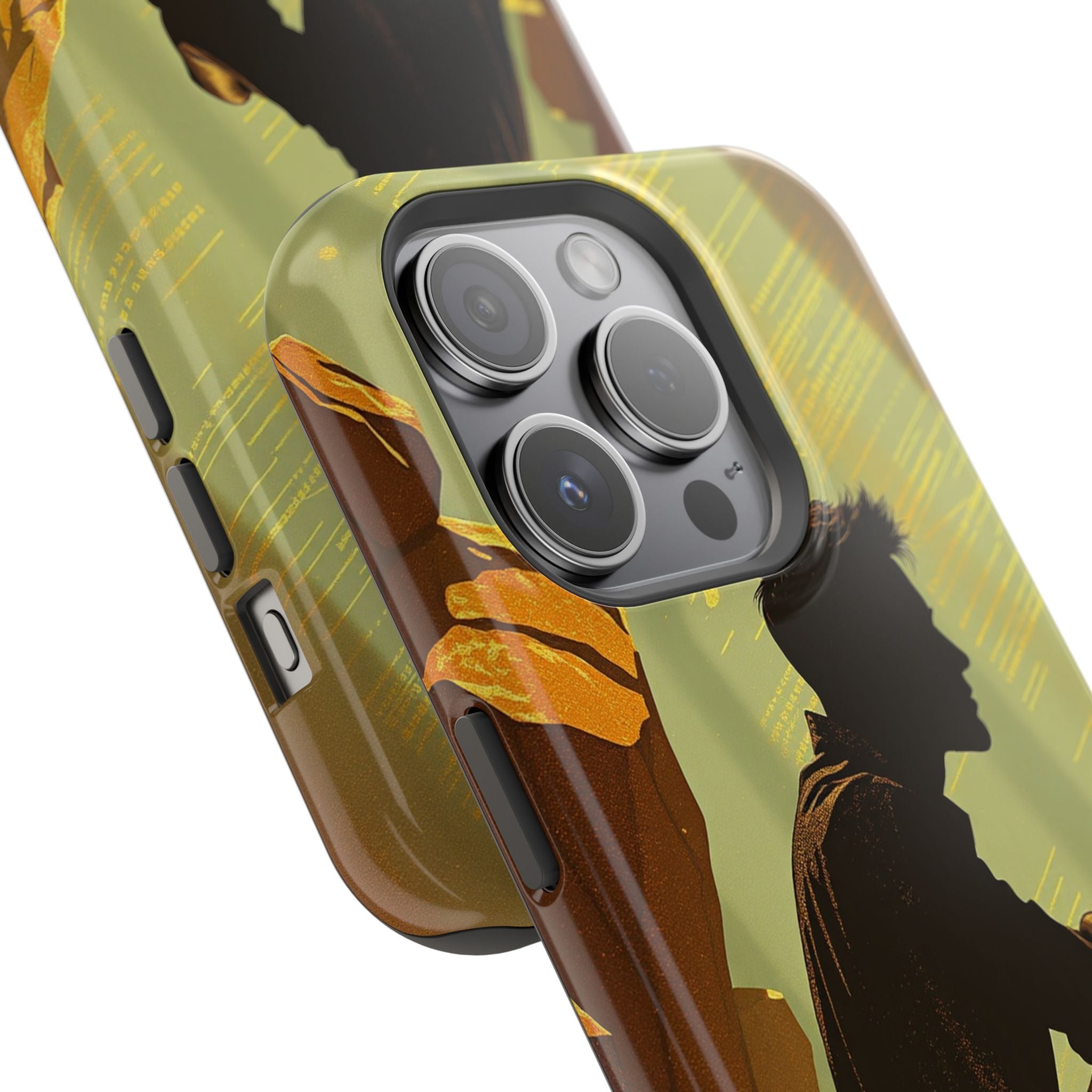 iPhone Mustard And Rust Overthinking Again Slim Everyday Designer Case · iPhone