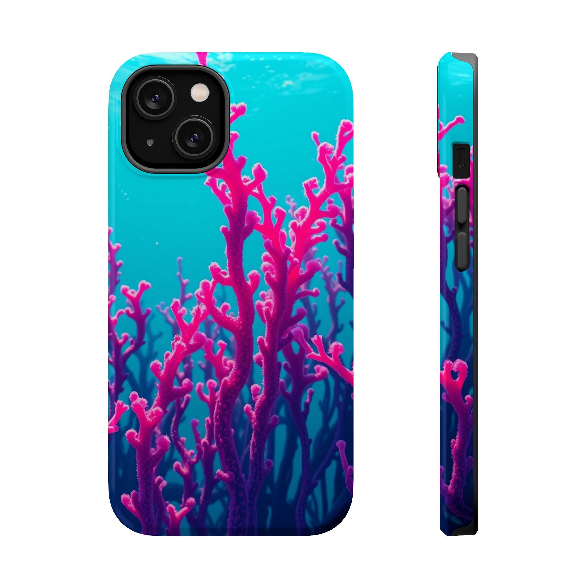 iPhone Kelp Forest Electric Art Slim Everyday Designer Case · iPhone Case