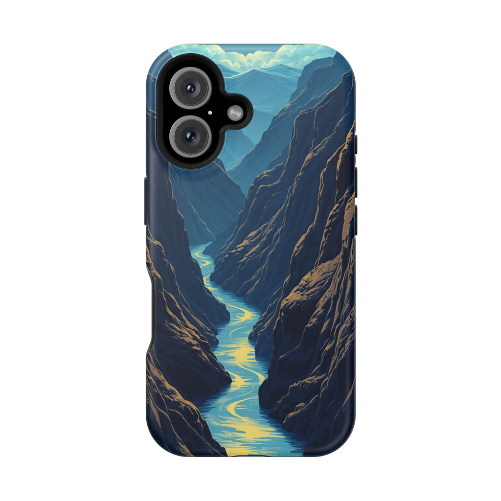 iPhone River Canyon Gold Foil Luxury Slim Everyday Designer Case · iPhone Case