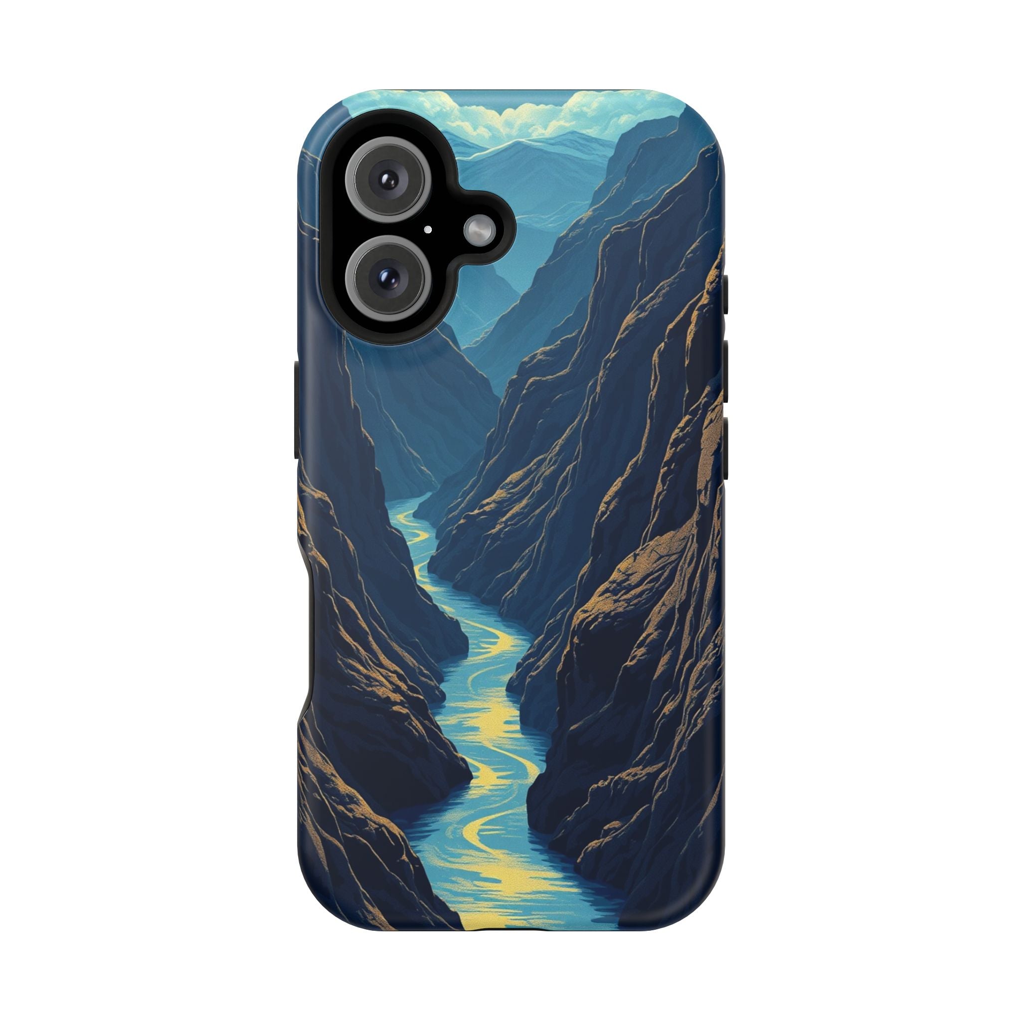 iPhone River Canyon Gold Foil Luxury Slim Everyday Designer Case · iPhone Case