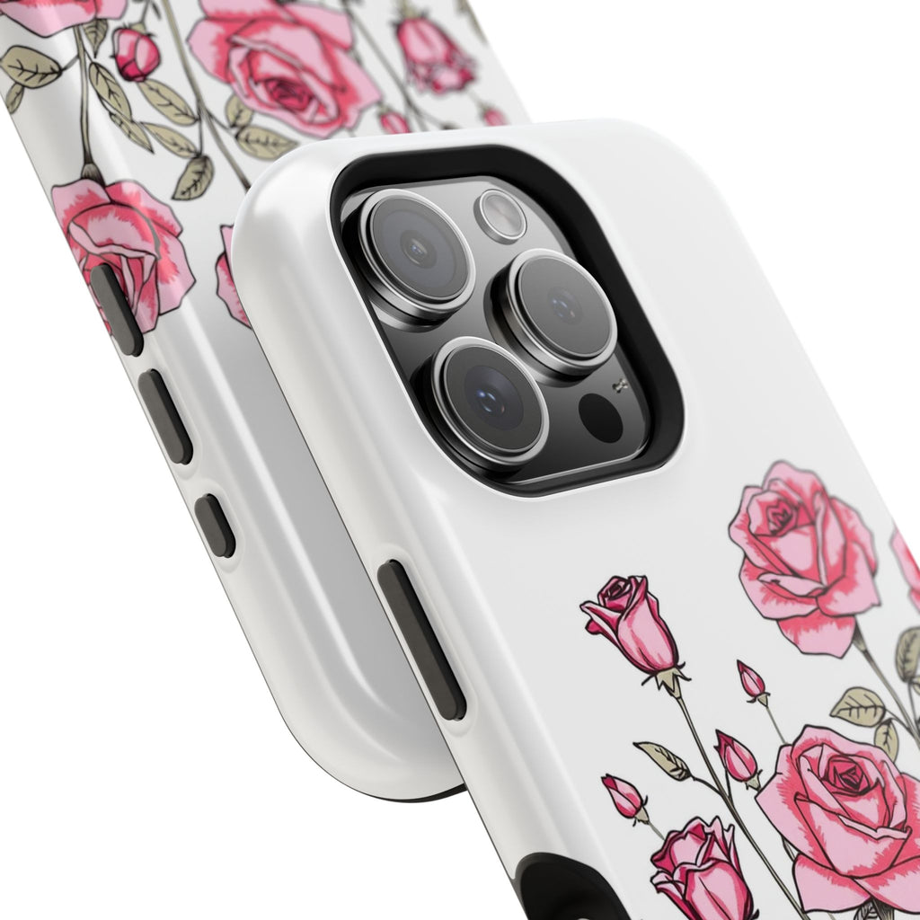 iPhone Rose Garden Hand-Drawn Sketch Slim Everyday Designer Case · iPhone Case