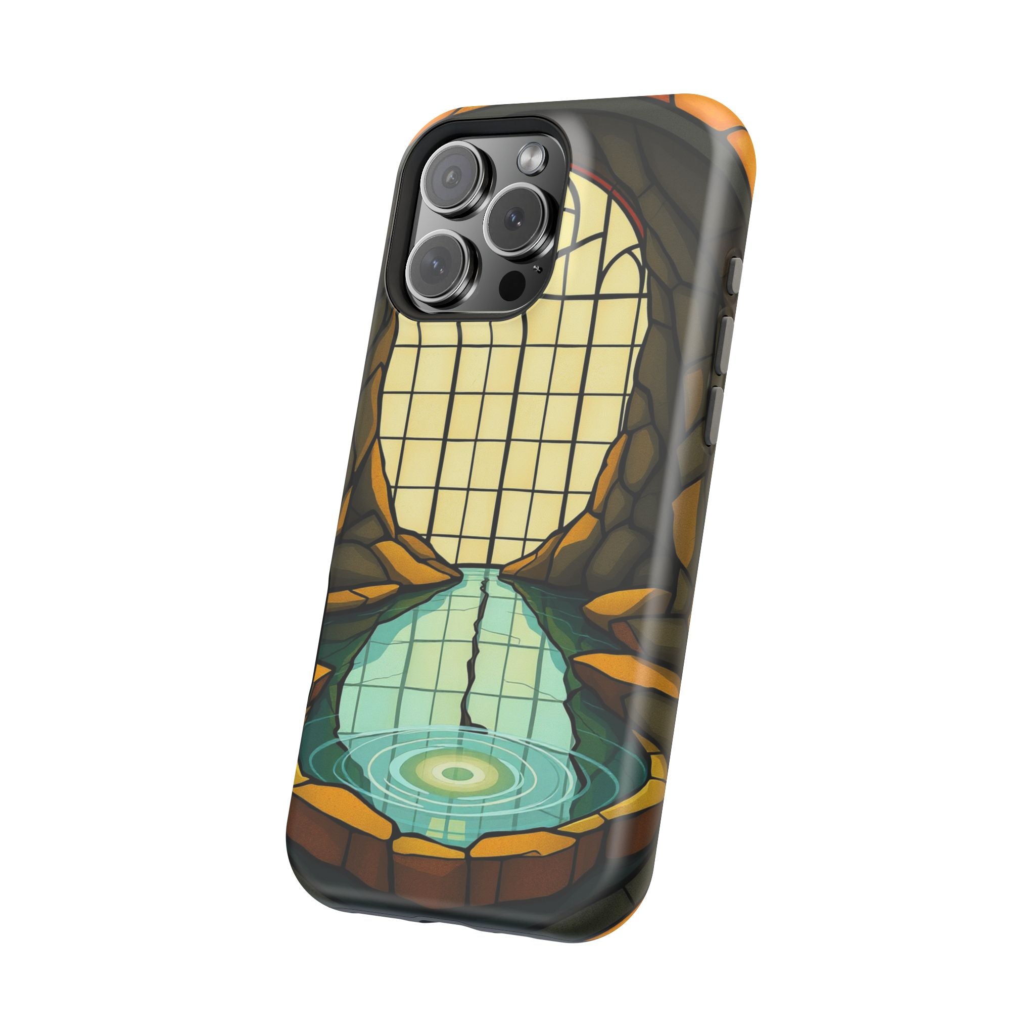 iPhone Tidal Pool Dreamy Design Slim Everyday Designer Case · iPhone Case