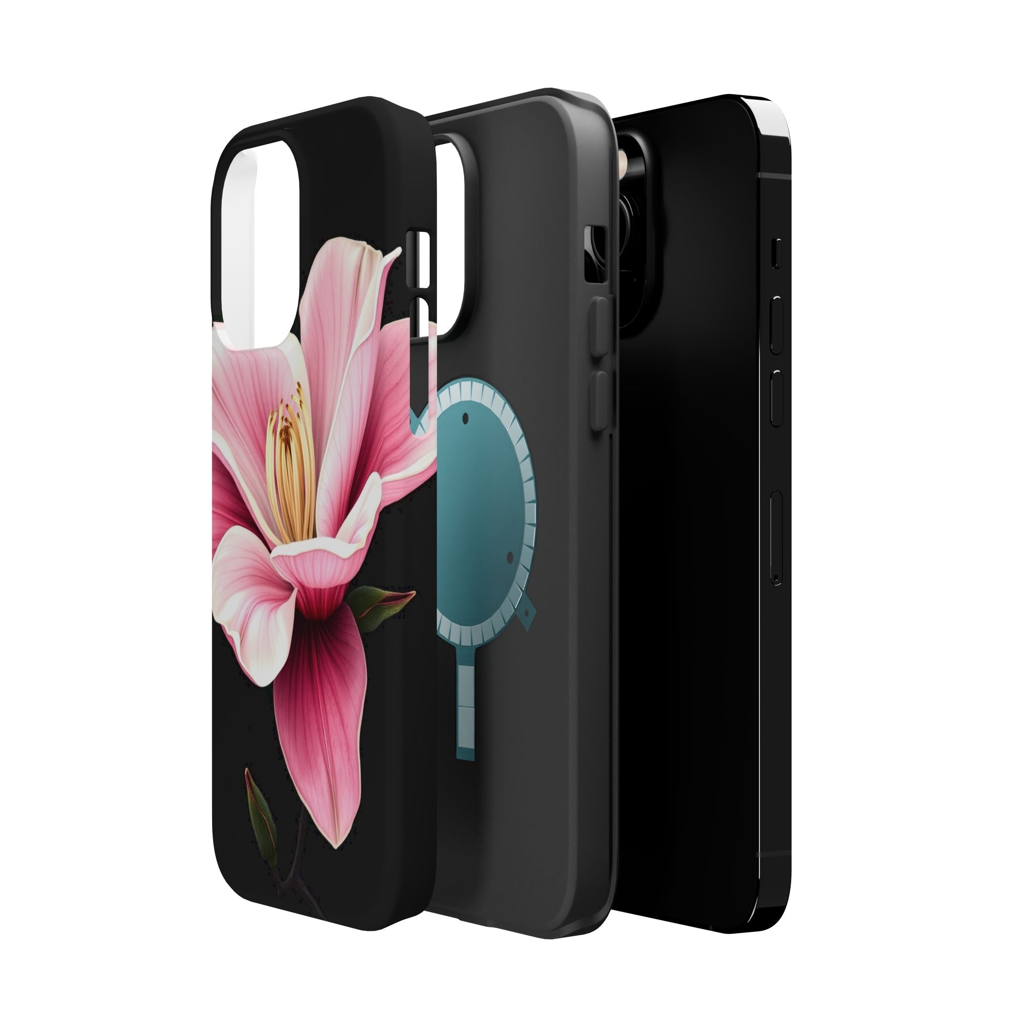 iPhone Magnolia Dream Dark Gothic Ink Slim Everyday Designer Case · iPhone Case