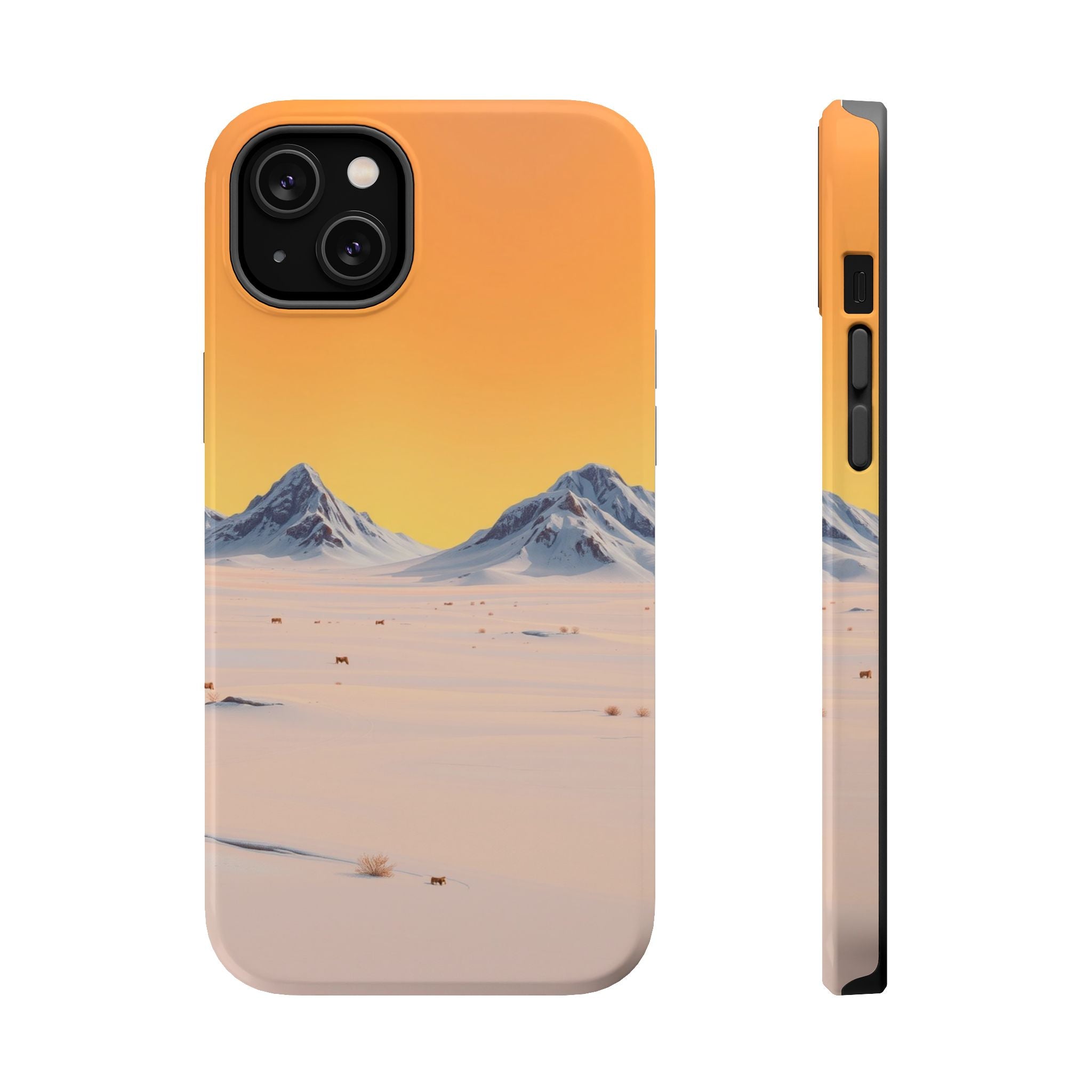 iPhone Mustard And Rust Arctic Tundra Slim Everyday iPhone 20 Designer · iPhone