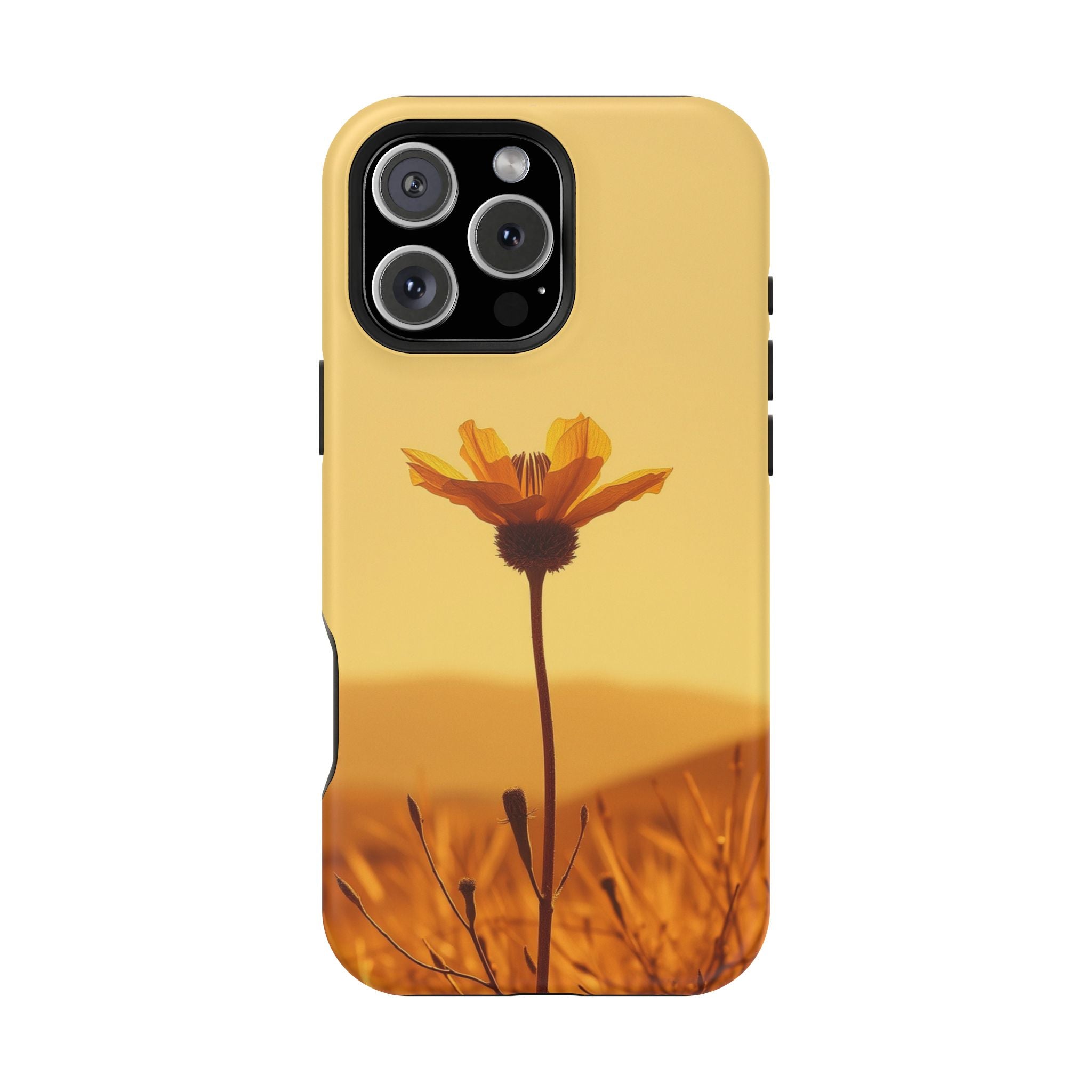 iPhone Desert Flower Cinematic Art Bold Modern Everyday Snap Case · iPhone Case
