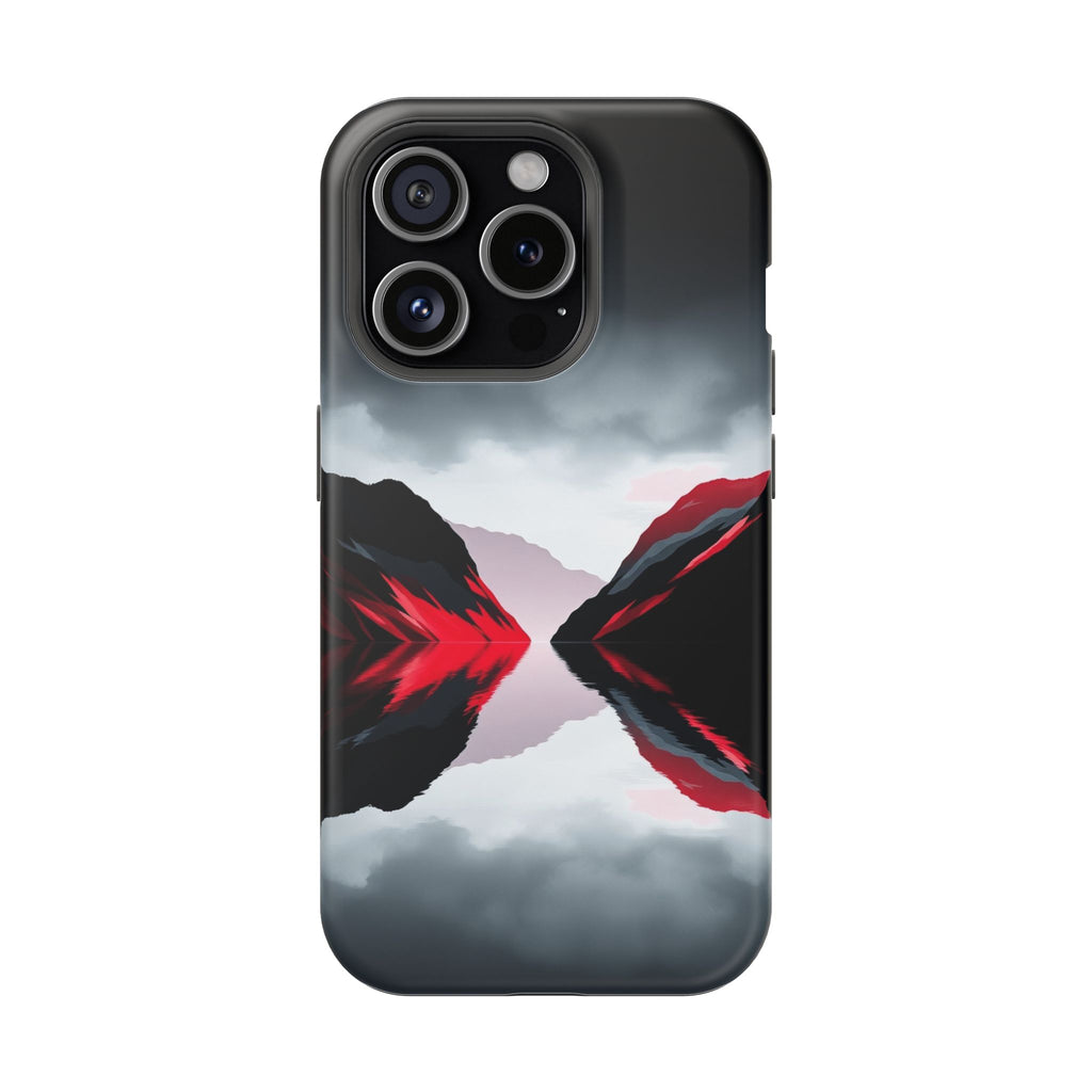 iPhone Vibrant Fjord Reflection Design Slim Everyday Designer Case · iPhone Case
