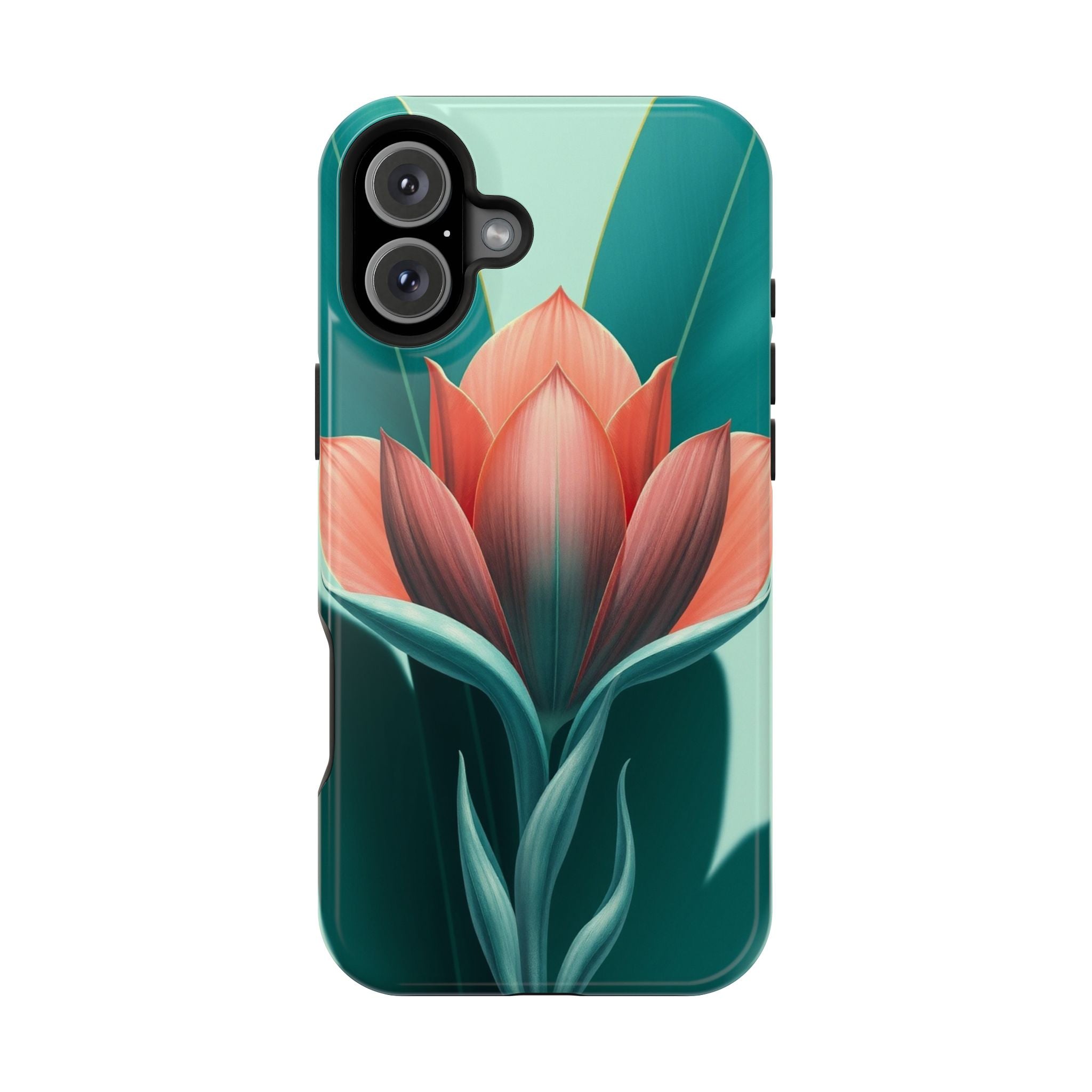 iPhone Dreamy Botanical Illustration Design Soft iPhone 14 Finish · iPhone Case
