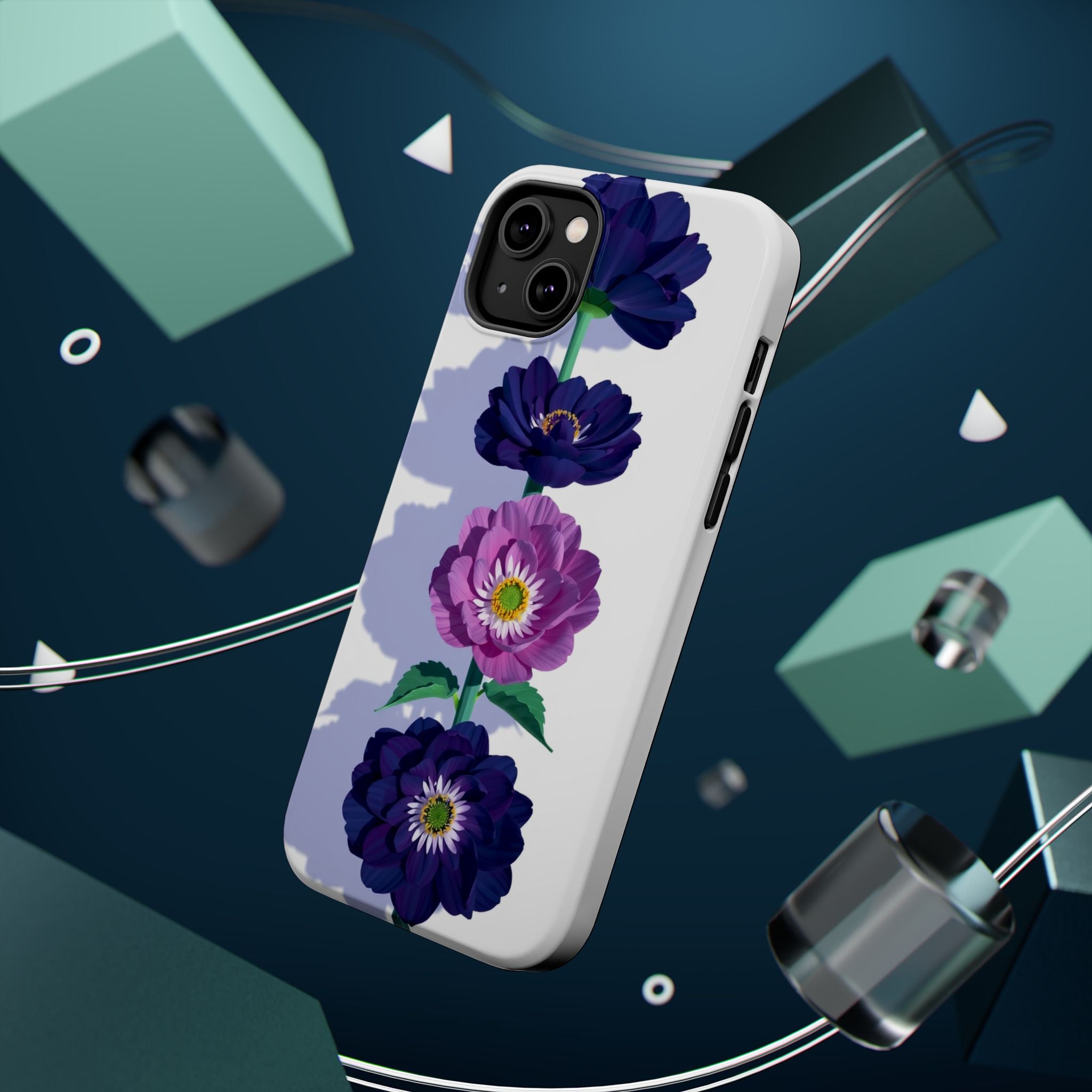 iPhone Ranunculus Stack Abstract Geometric Slim iPhone Everyday · iPhone Case