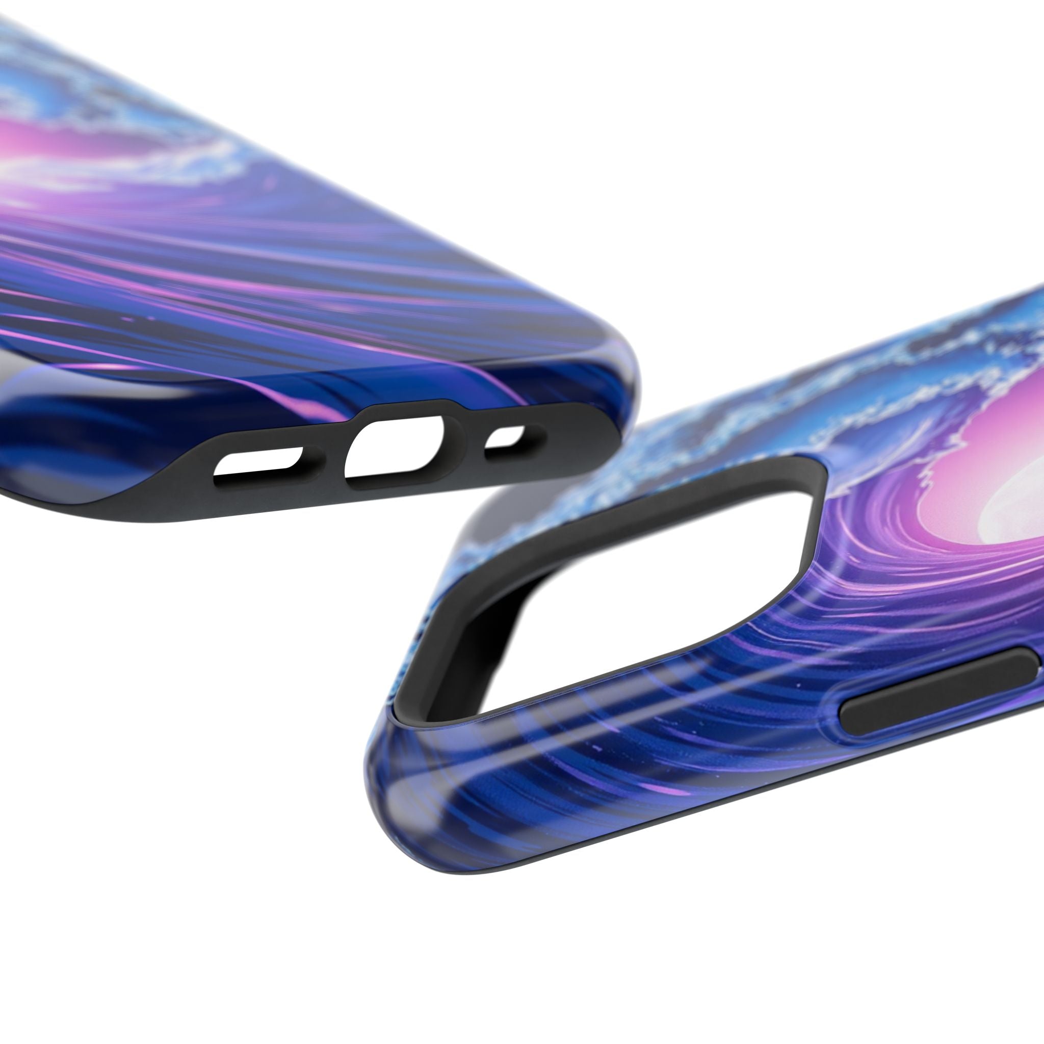 iPhone Holographic Wave Cinematic Art Slim Everyday Designer Case · iPhone Case
