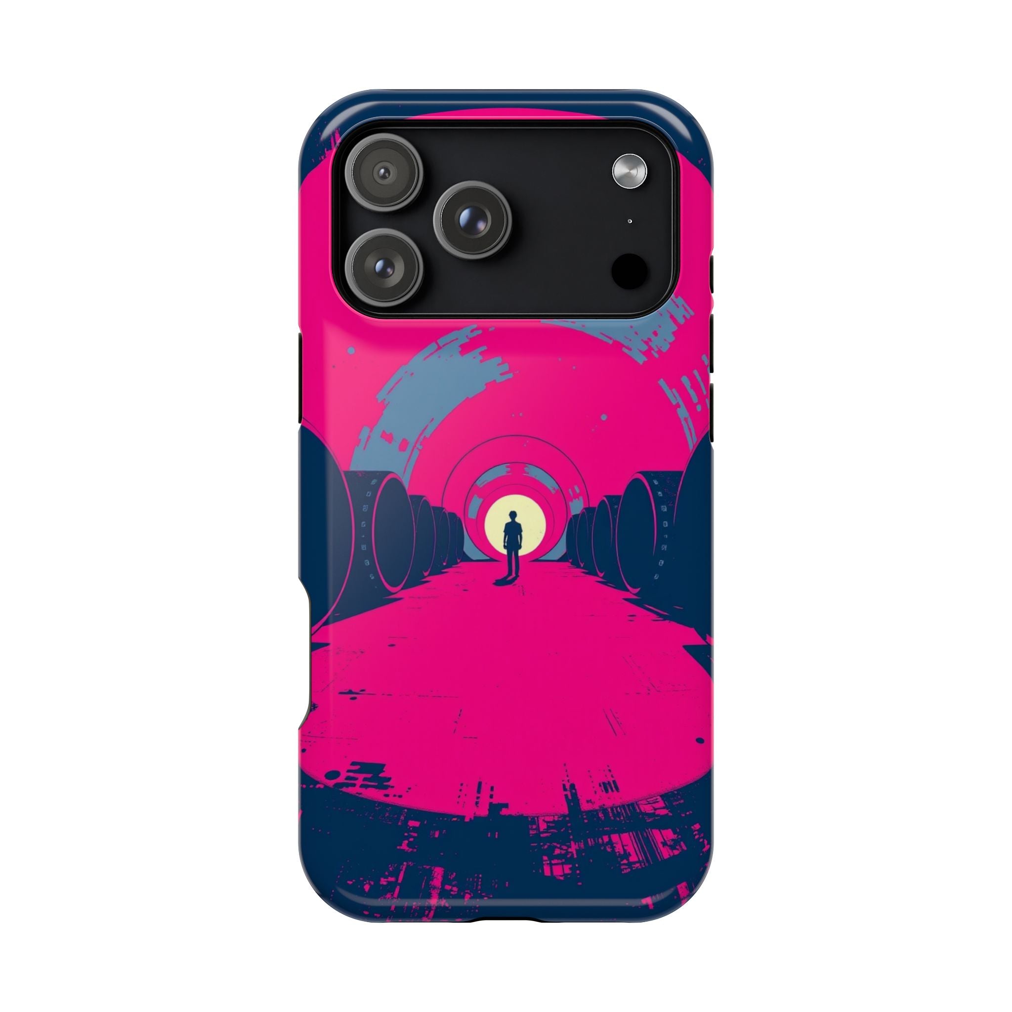 iPhone 1960s Mod Circles Bold Art Bold Modern Everyday Snap Case · iPhone Case