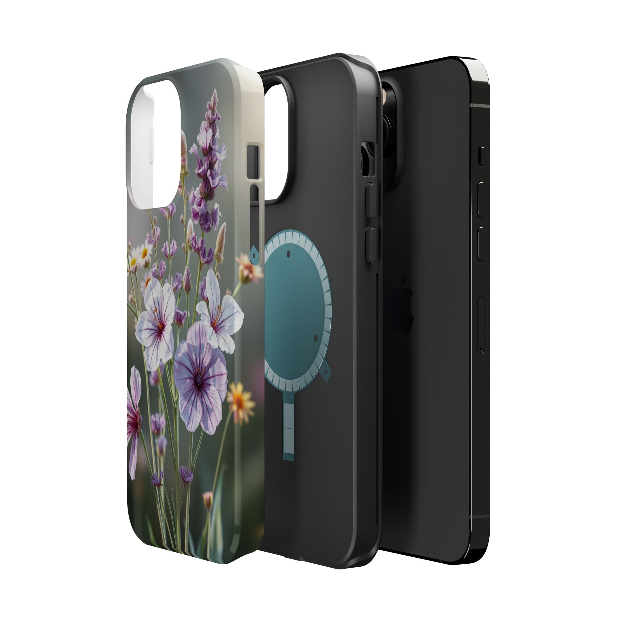 iPhone Wildflower Bunch Enchanted Art Slim Everyday Designer Case · iPhone Case