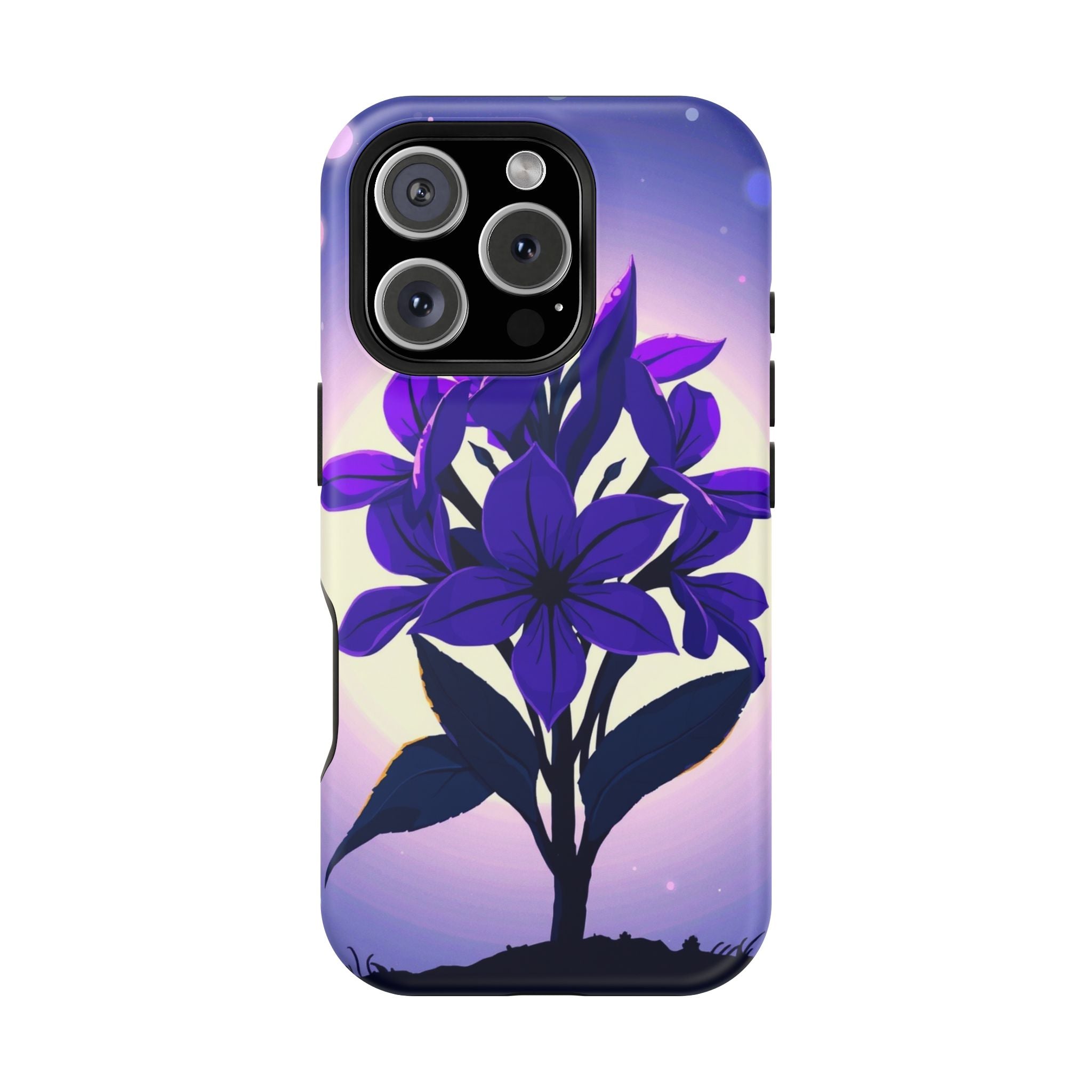 iPhone Floral Crown Mystic Art 13 Bold Modern Everyday Snap Case · iPhone Case