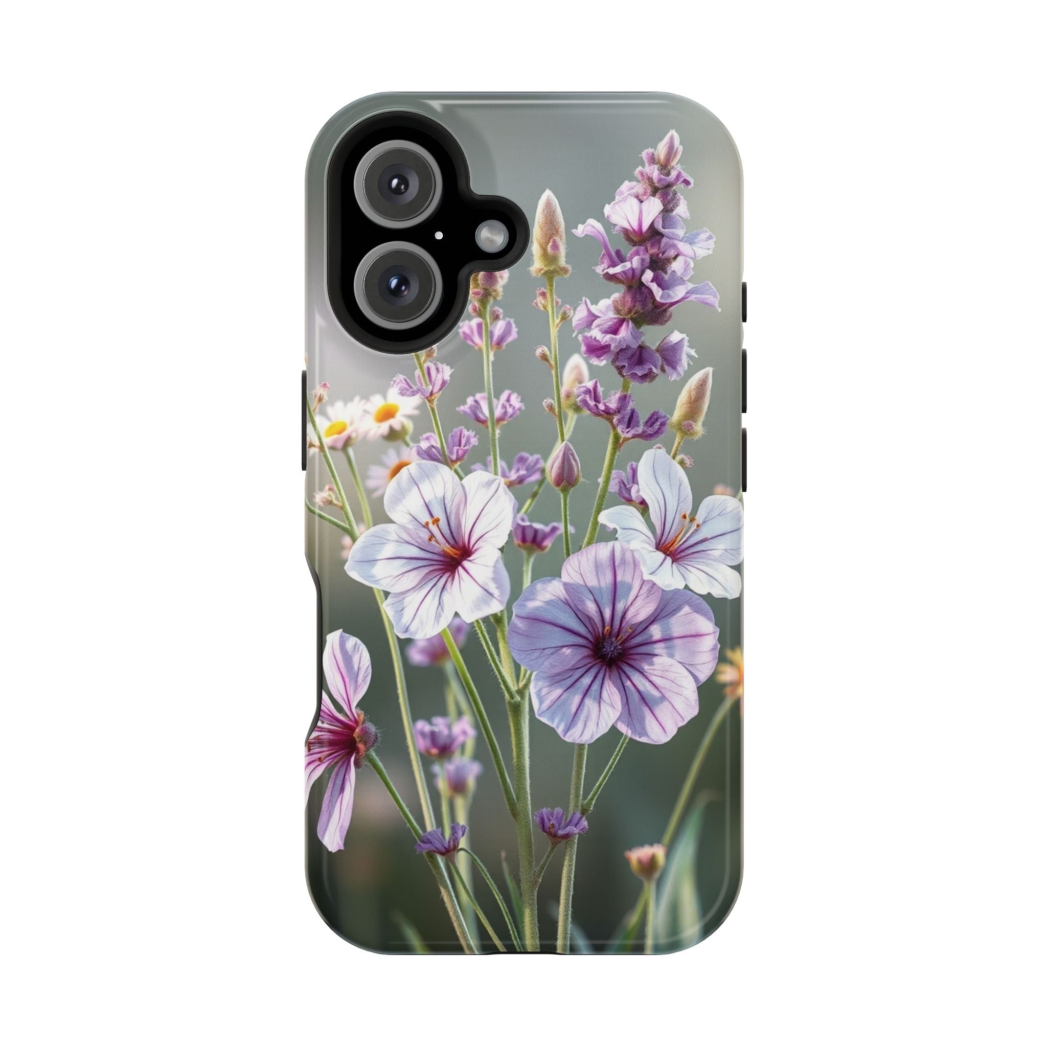 iPhone Wildflower Bunch Enchanted Art Slim Everyday Designer Case · iPhone Case