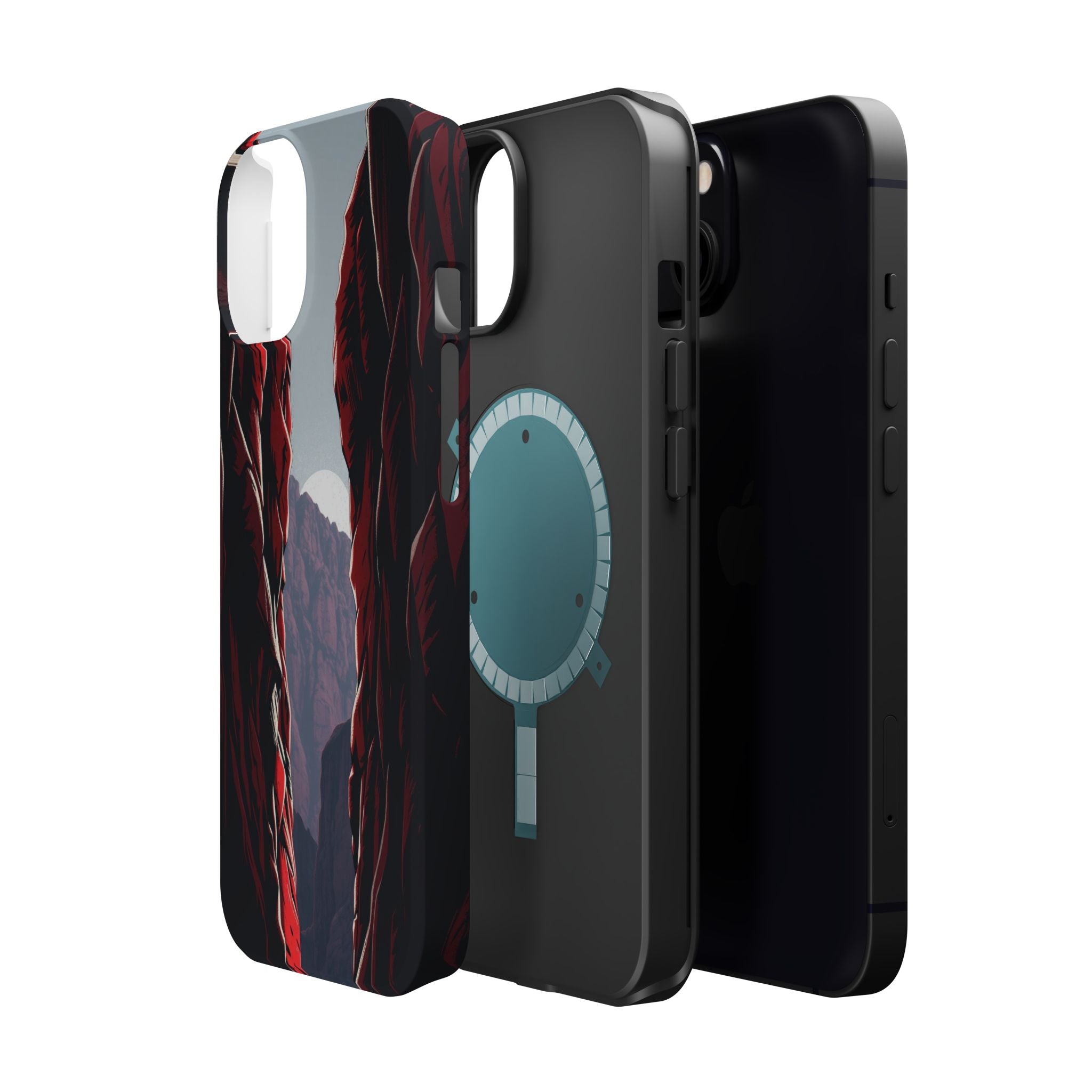 iPhone Serene Canyon Wall Design Bold Modern Everyday Snap Case · iPhone Case