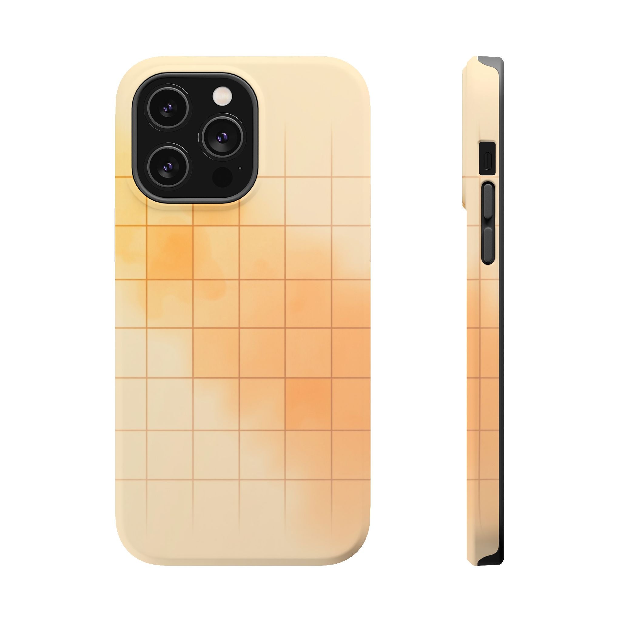 iPhone Op Art Grid Vibrant Watercolor Slim Everyday Designer Case · iPhone Case