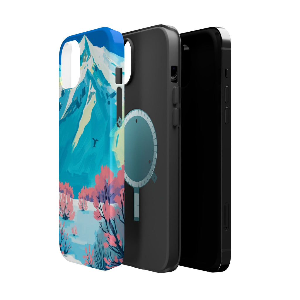 iPhone Snow Field Electric Art Slim Everyday Designer Case · iPhone Case