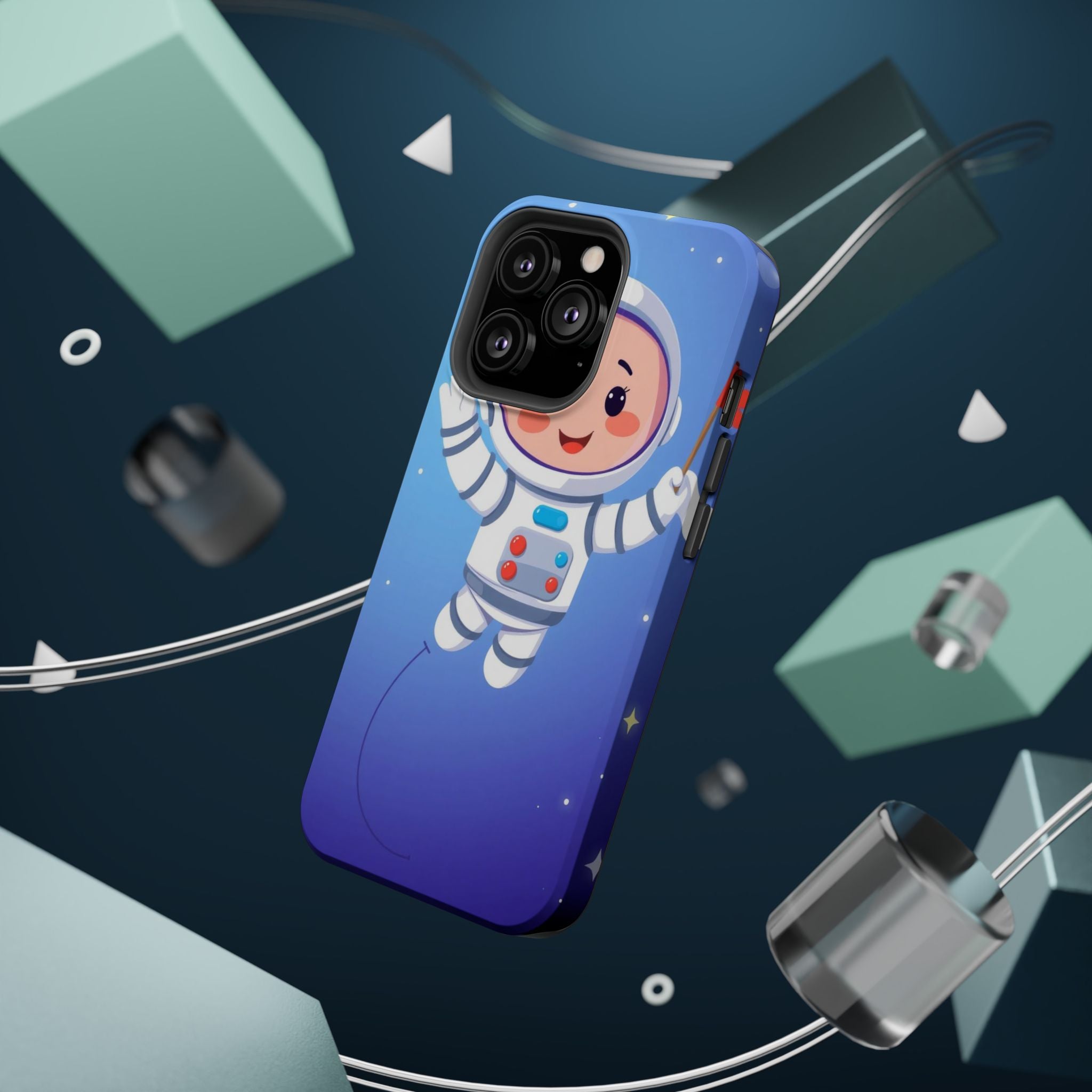iPhone Cute Astronaut Floating Kids Fun iPhone Phone Case Gift Slim · iPhone Cas