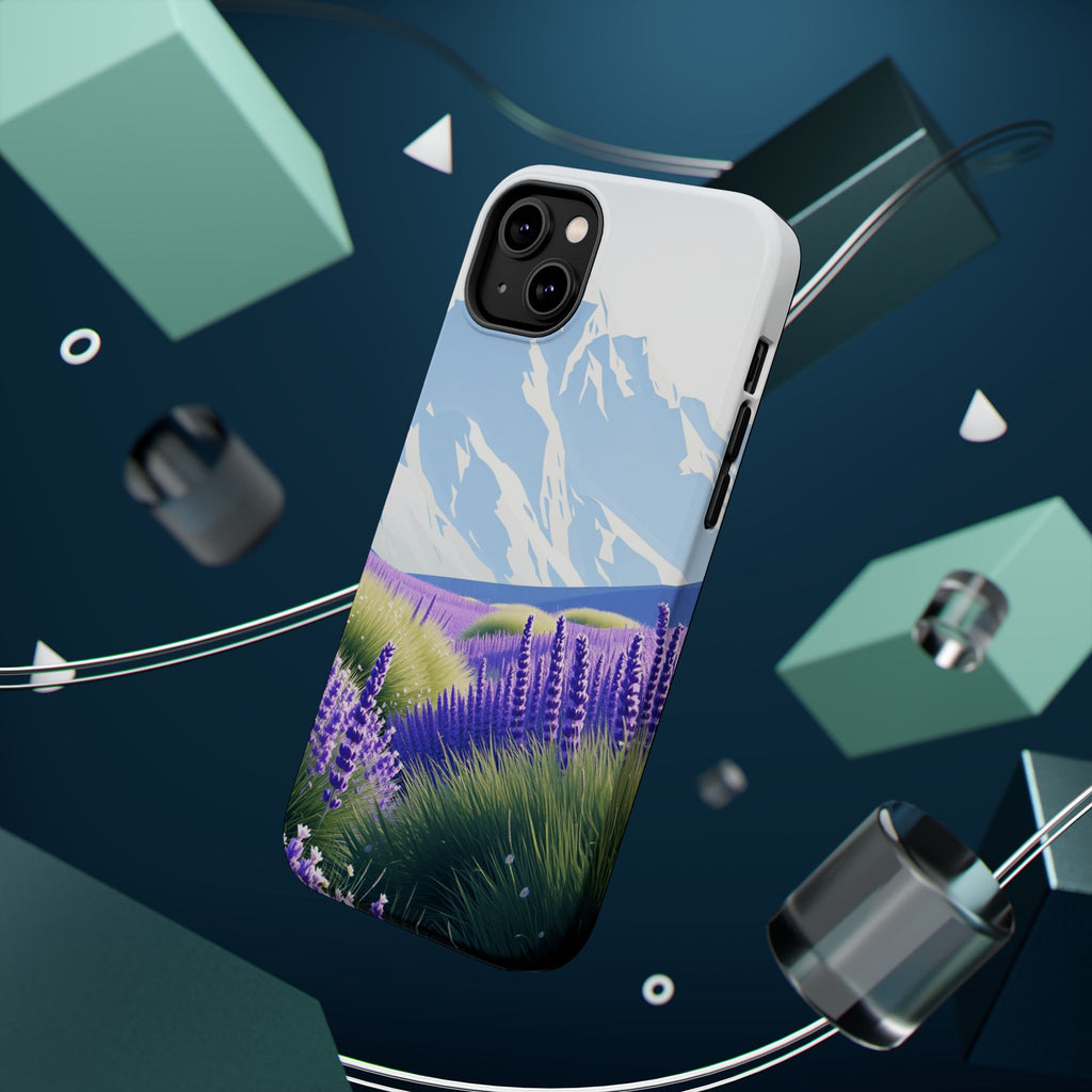 iPhone Alpine Meadow Electric Art 10 Slim Everyday Designer Case · iPhone Case