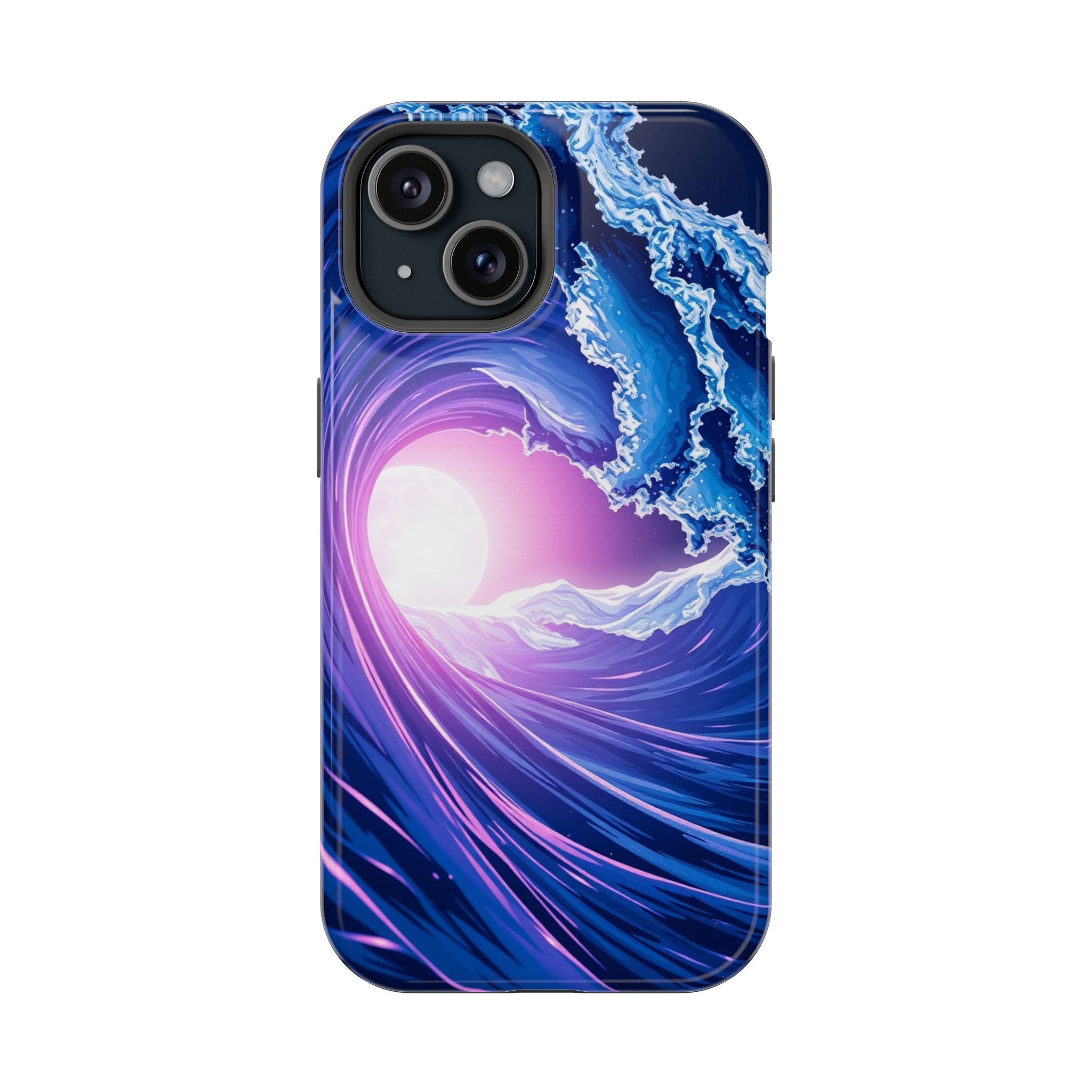 iPhone Holographic Wave Cinematic Art Slim Everyday Designer Case · iPhone Case