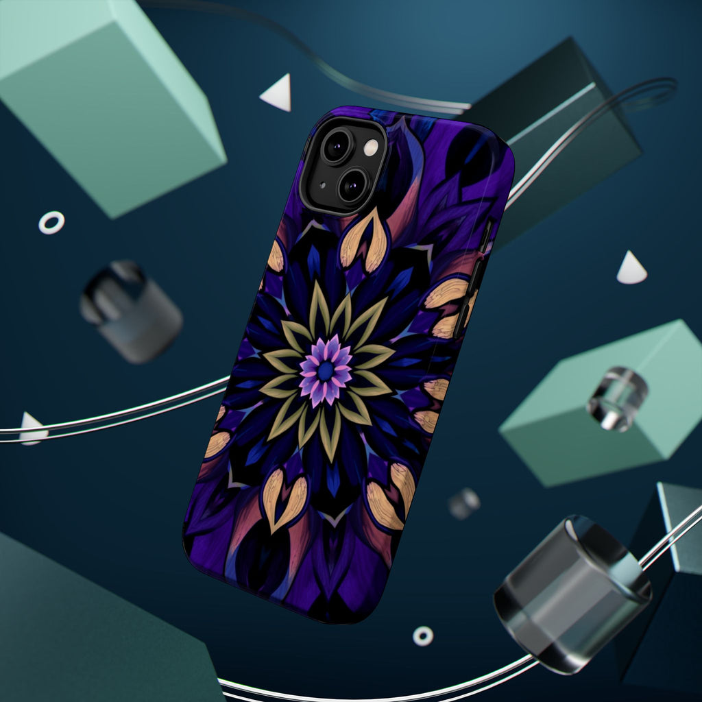 iPhone Floral Mandala Mystic Art Bold Modern Everyday Snap Case · iPhone Case