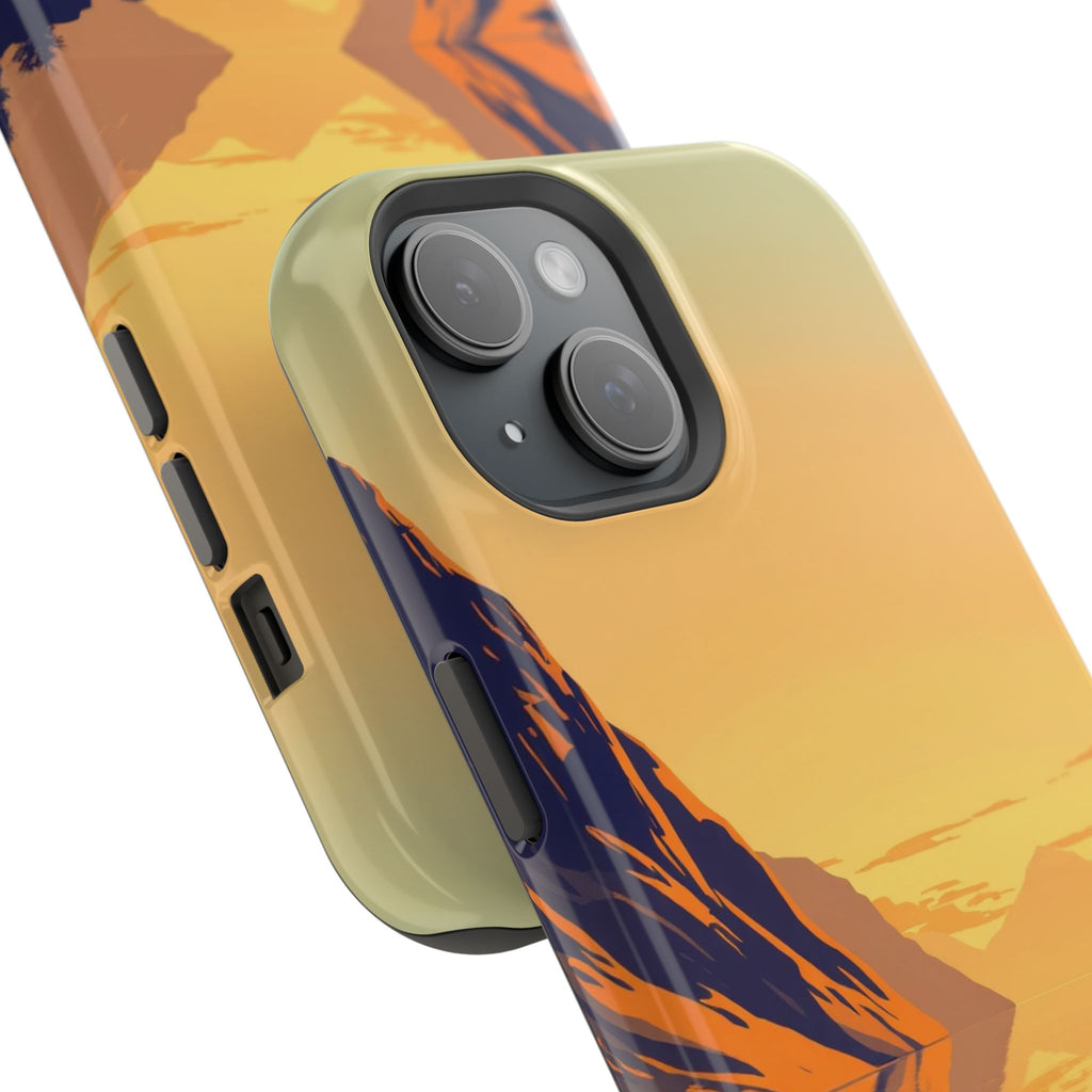 iPhone Fjord Reflection Pop Art Bold Slim Everyday Designer Case · iPhone Case